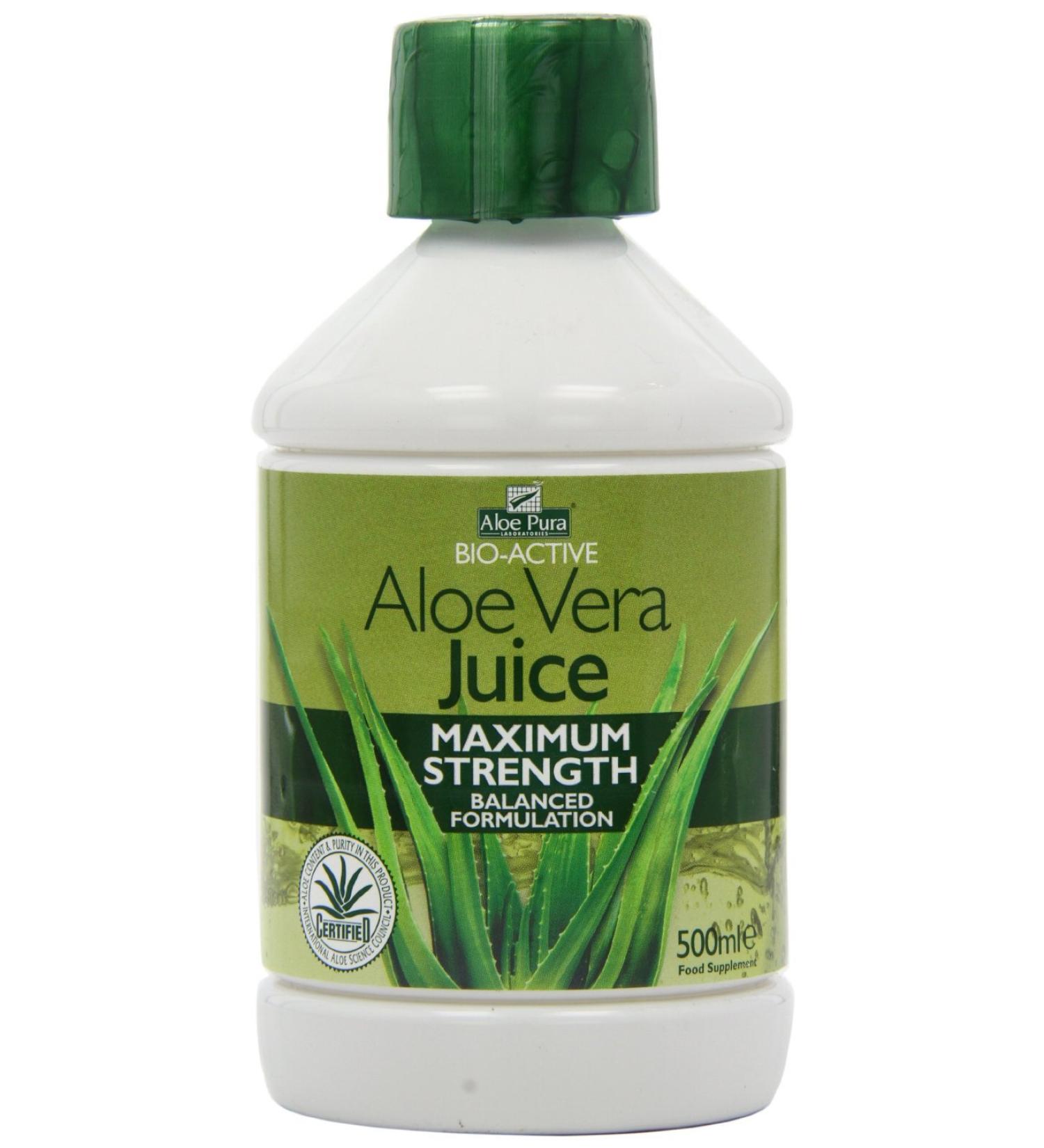Aloe Vera Juice - Max Strength 500Ml