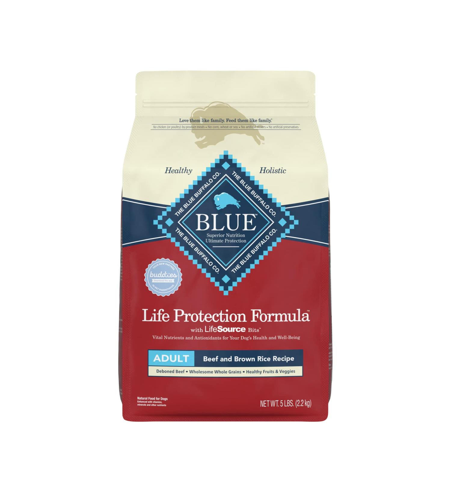 Buy Blue Buffalo Life Protection Formula Natural Adult Dry Dog Food - Premium Nutrition for Your Dog - Buy Online on GoSupps.com