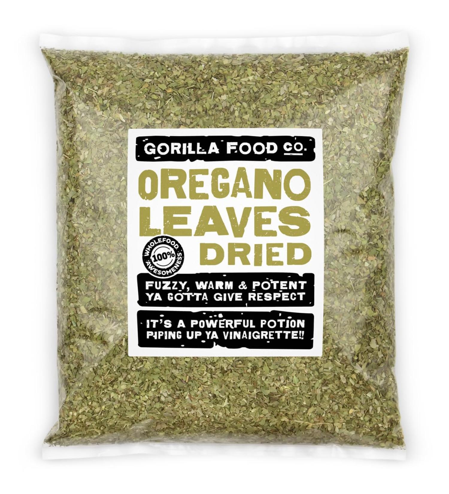 Gorilla Food Co. Oregano Dried - 400g - Buy Online on GoSupps.com
