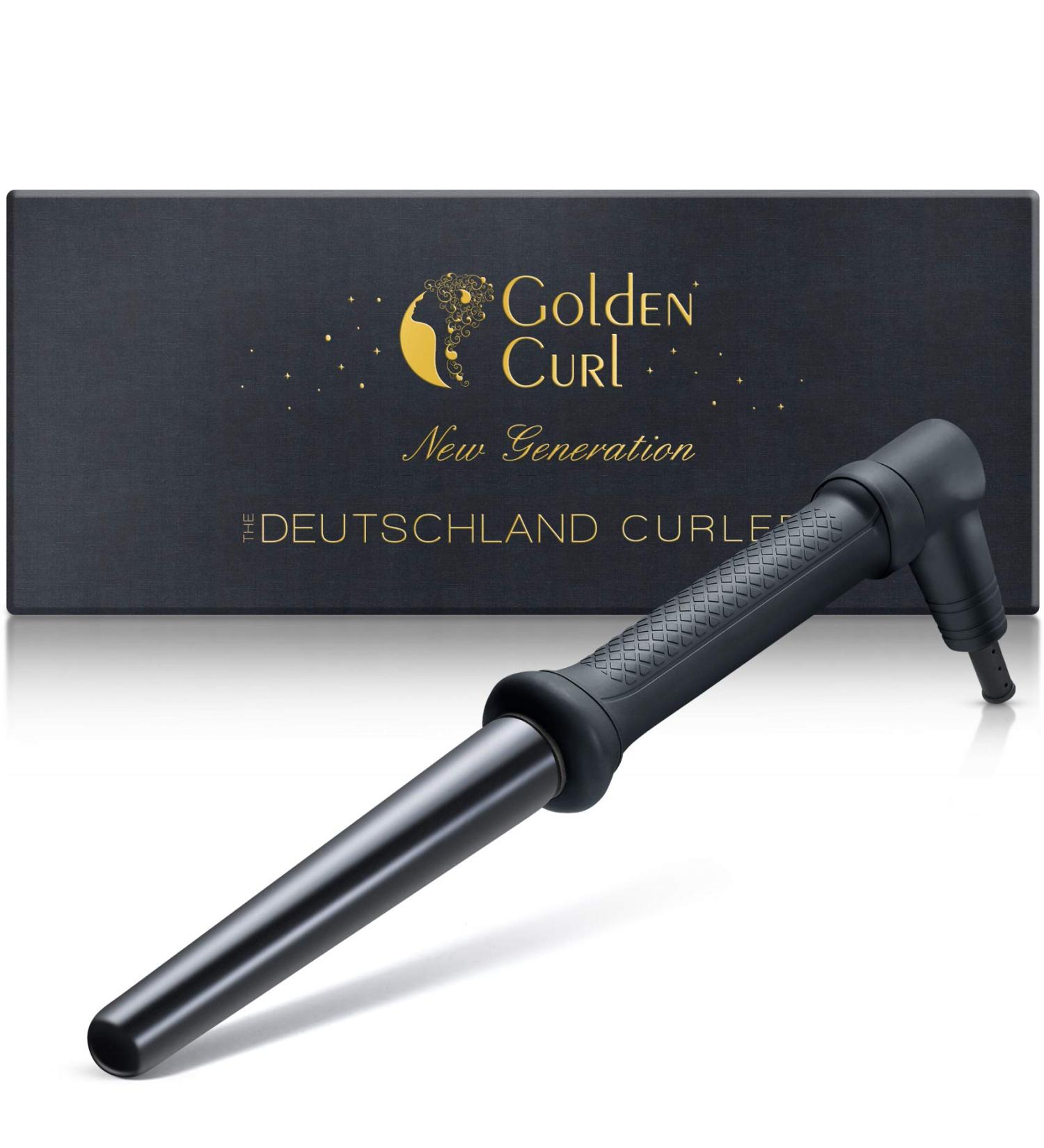 Lockenstab Hair Curler for Beach Waves - 18mm to 25mm - Durable 5-Year Use - Best Curling Iron for Short & Long Hair - International Shipping Available - Buy Online on GoSupps.com