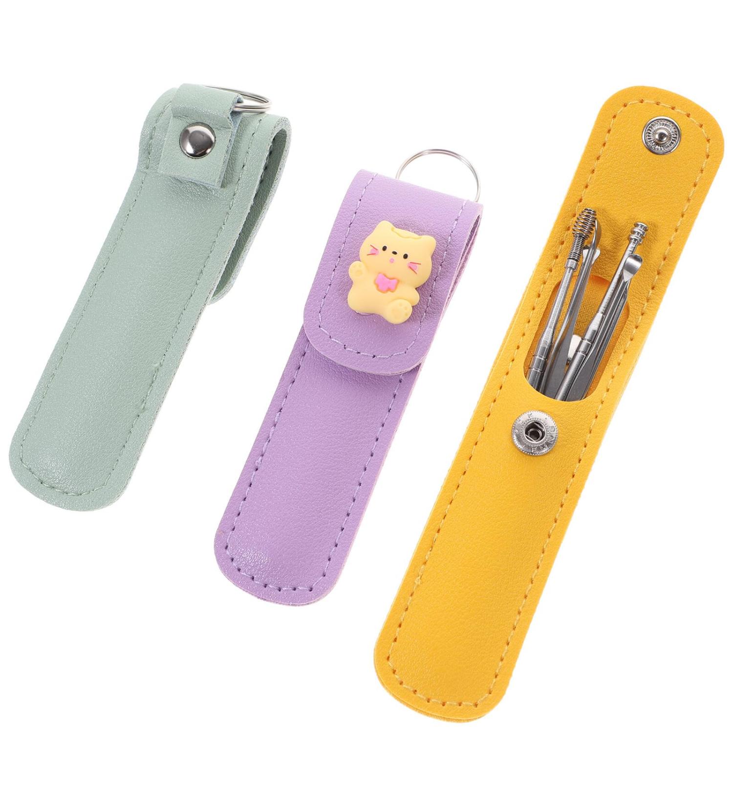 BELLIFFY 3 Sets Cartoon Earwax Removal Kit Household Ear Cleaning Tools with Skin-Friendly Smooth Surface Practical Ear Massage Supplies for Safe and Wax Cleaning - Buy Online on GoSupps.com