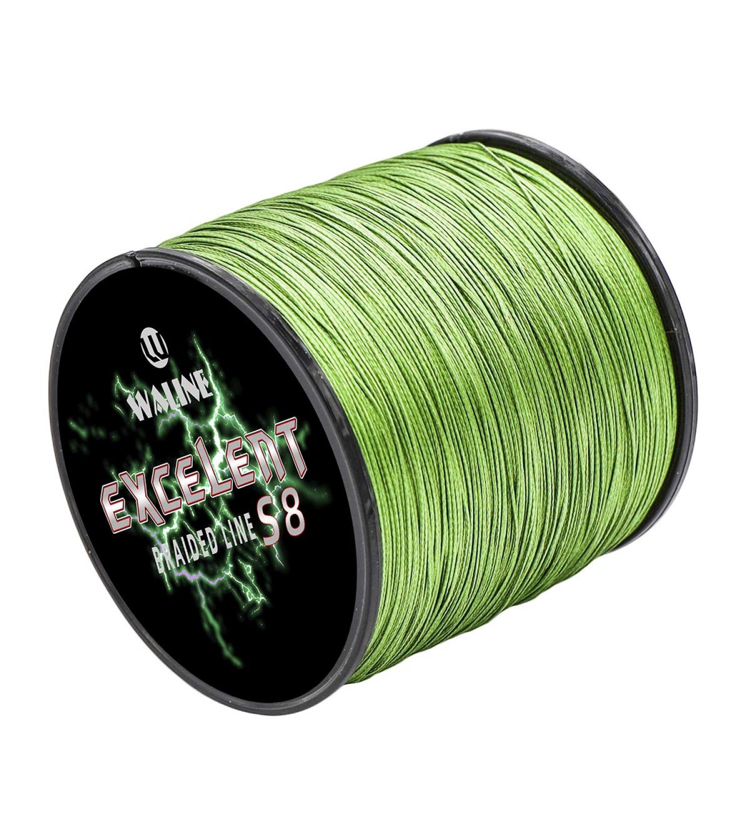 Waline 8-Strand Super Strong PE Braided Fishing Line - 300m & 500m Multi-Colored 20LB to 80LB Perfect for International Shipping - Buy Online on GoSupps.com