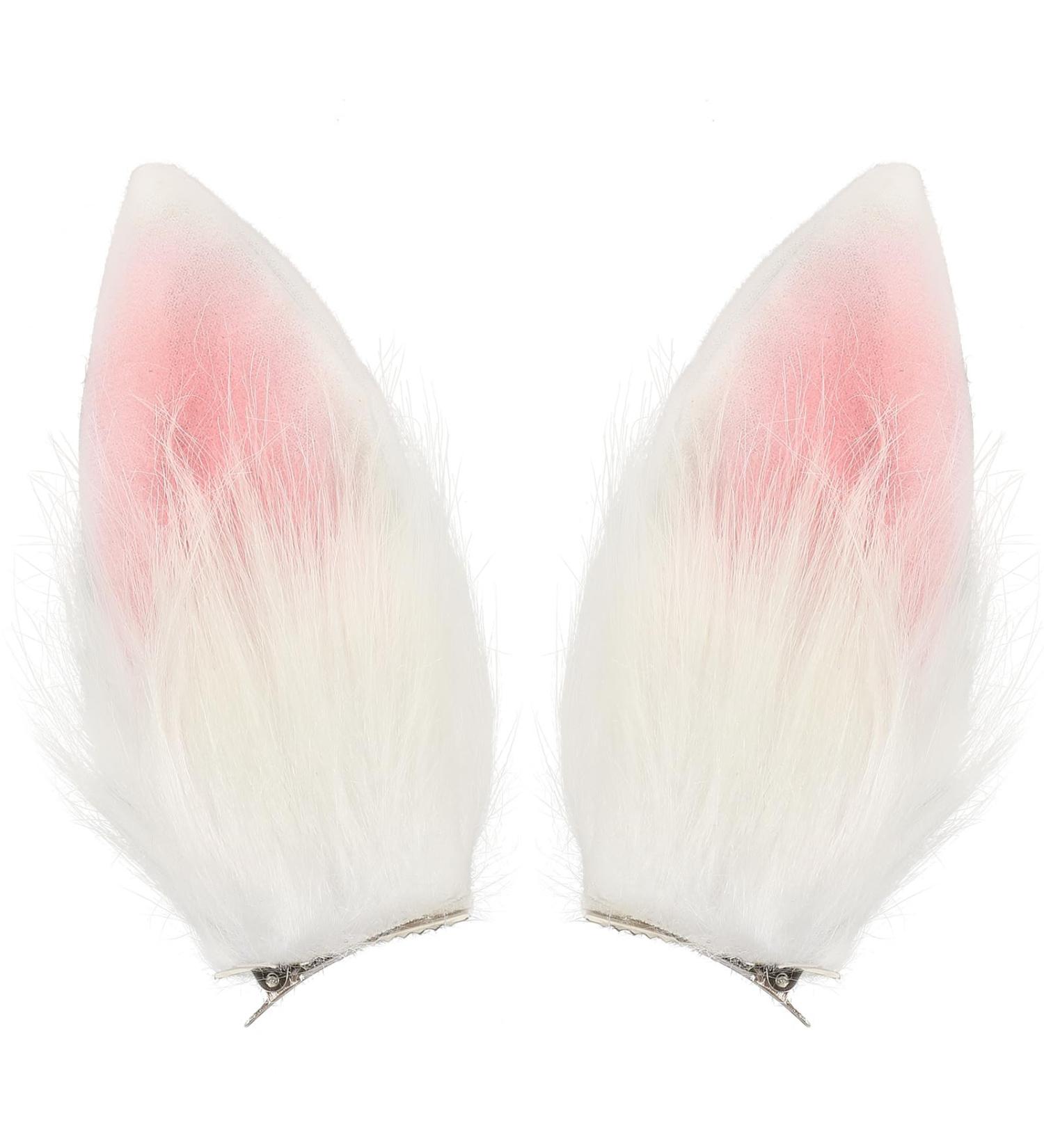 ibasenice 1 Pair of Rabbit Ear Hair Clip Bunny Bobby Pin 2025 New Year Hair Clips Fox Ear Hair Barrettes Rabbit Costume Hair Prop Hair Accessories for Women Girls - Buy Online on GoSupps.com