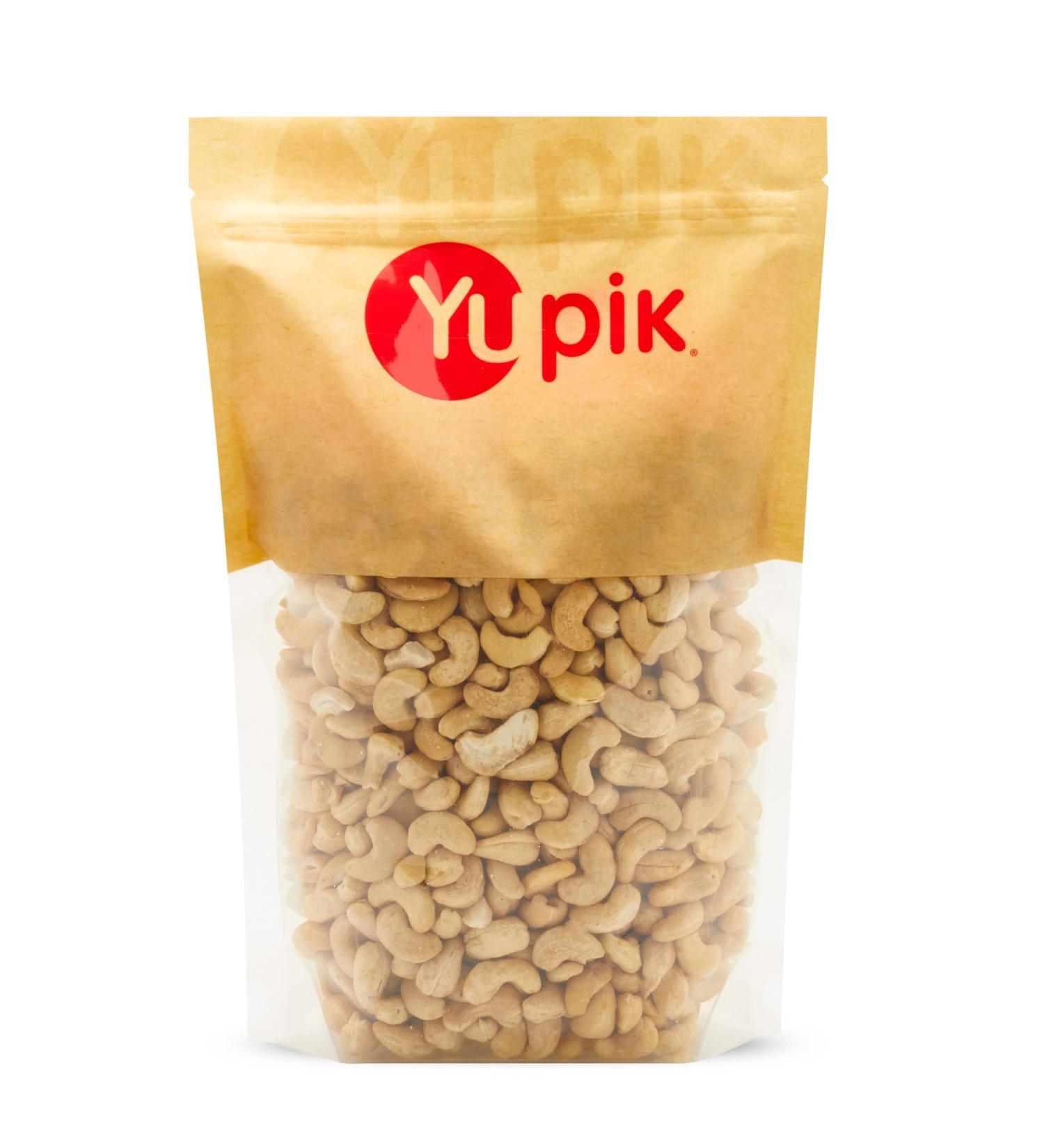 Yupik Roasted Salted Jumbo Cashews 1 kg Gluten-Free Kosher Vegan Large Crunchy Nuts Lightly Seasoned with Salt Source of Protein & Iron Savory Snacks Roasted Cashews (Salted) 1 kg (Pack of 1) - Buy Online on GoSupps.com