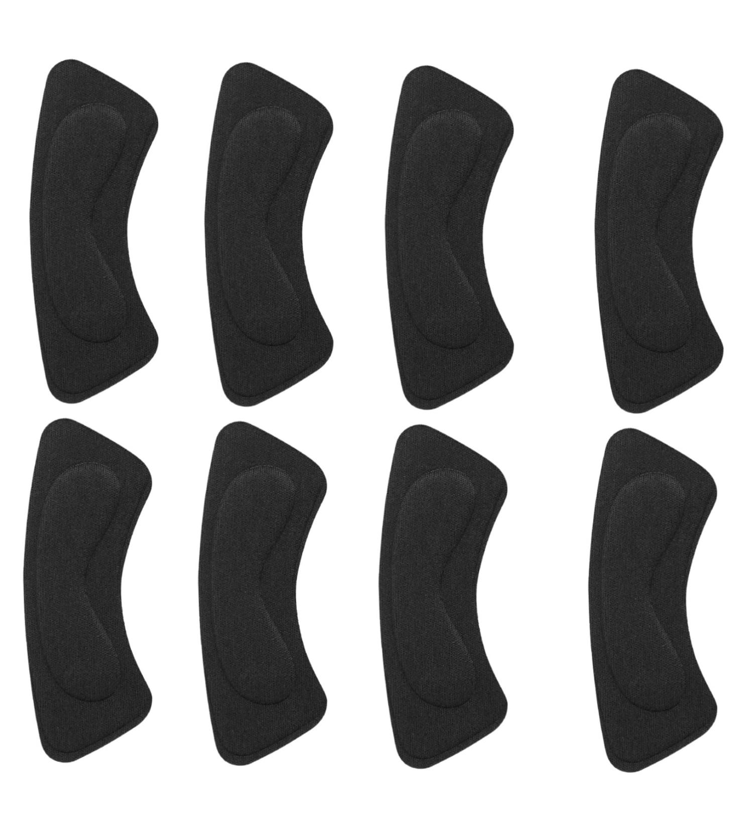 Beaupretty 8 Pairs High Heels Stickers - Anti-Wear Gel Shoe Inserts for Men | Protective Heel Pads & Adhesive Foot Stickers - Black 10.5x4cm - Buy Online on GoSupps.com