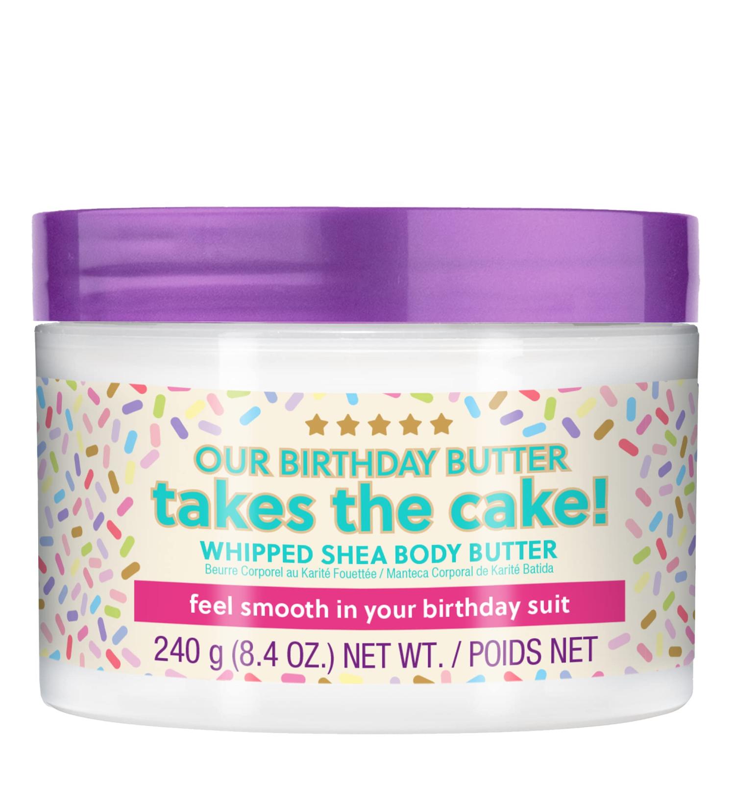 Tree Hut Birthday Cake Whipped Shea Body Butter 8.4 oz - Luxurious Moisturizer - Buy Online on GoSupps.com