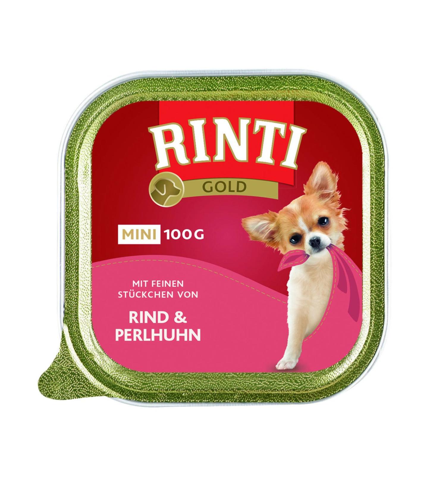 RINTI Gold Mini Turkey & Rabbit 100g