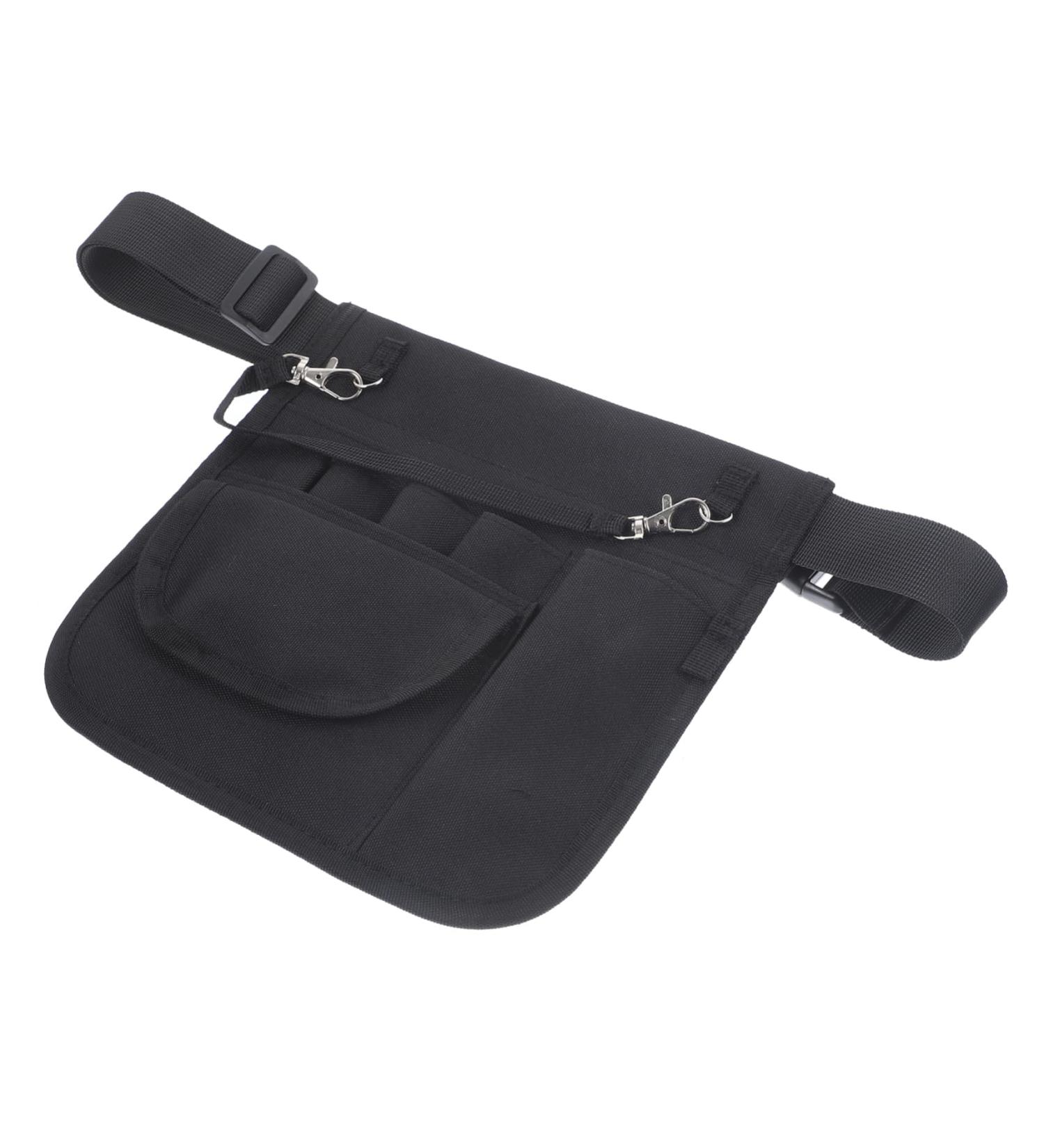 Buy Sosoport Garden Tool Organizer Pack Bag - Medical Kit & Hip Pocket Storage for Nurses - Durable 600D Oxford Fabric - Black - 22x21x1cm - Buy Online on GoSupps.com
