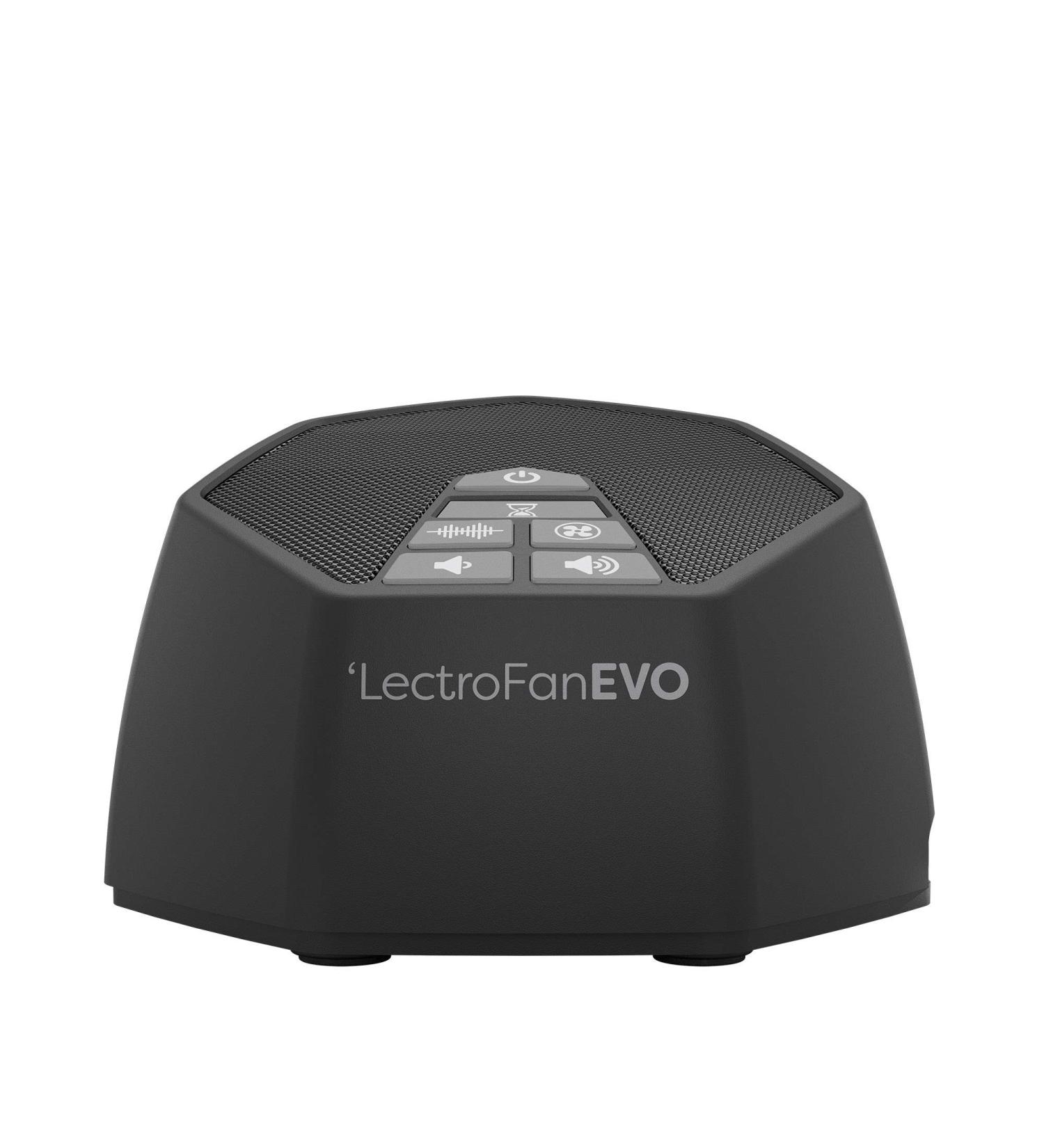 LectroFan EVO White Noise Sleep Sound Machine with 22 Fan and Ocean Sounds - Charcoal - Buy Online on GoSupps.com
