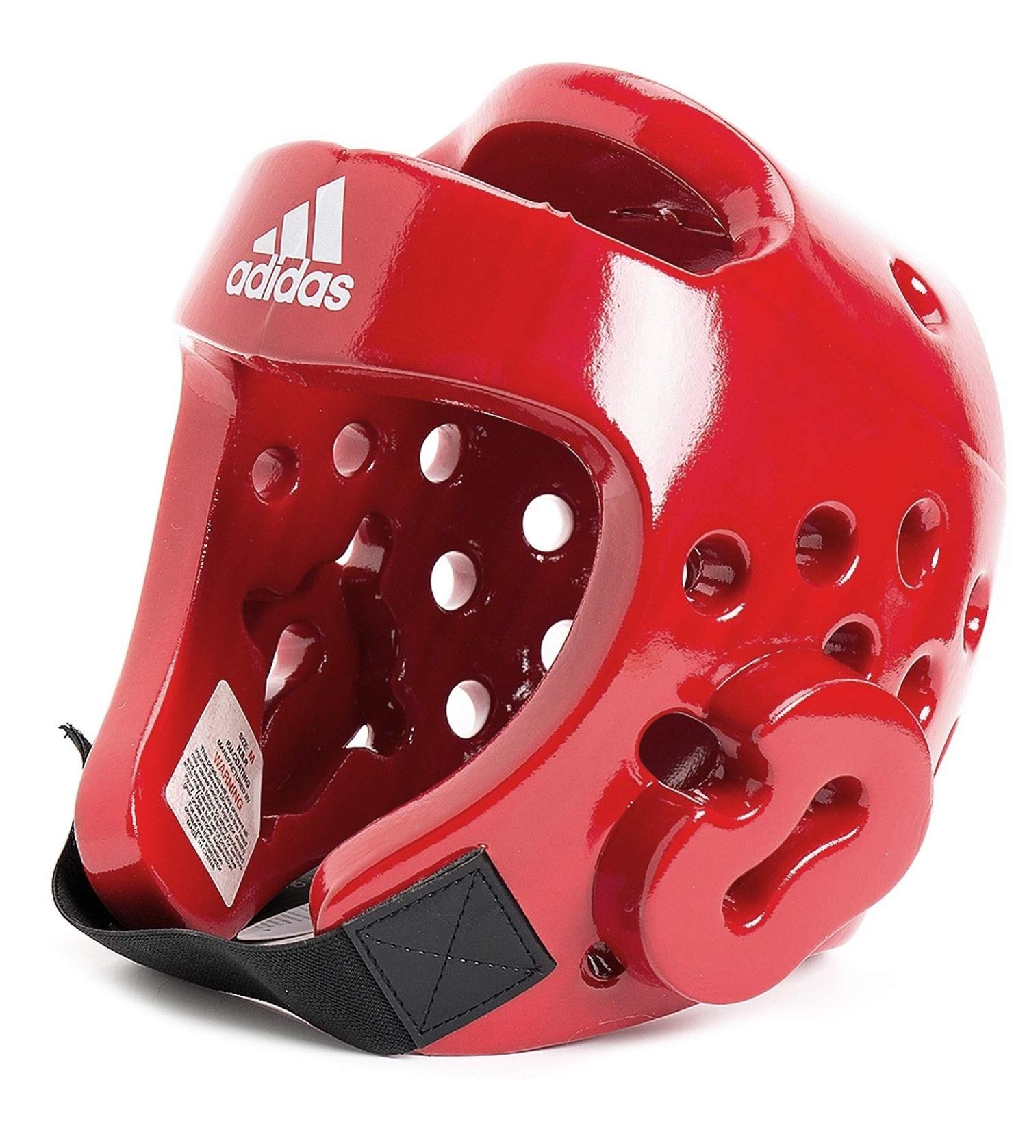 adidas Taekwondo Head Guard Medium - Red | Lightweight & Protective - Buy Online on GoSupps.com