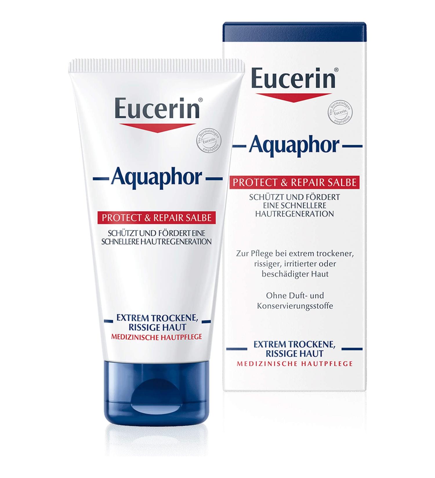 Eucerin Aquaphor Skin Repairing Balm 40g - Moisturizing and Healing Formula - Buy Online on GoSupps.com