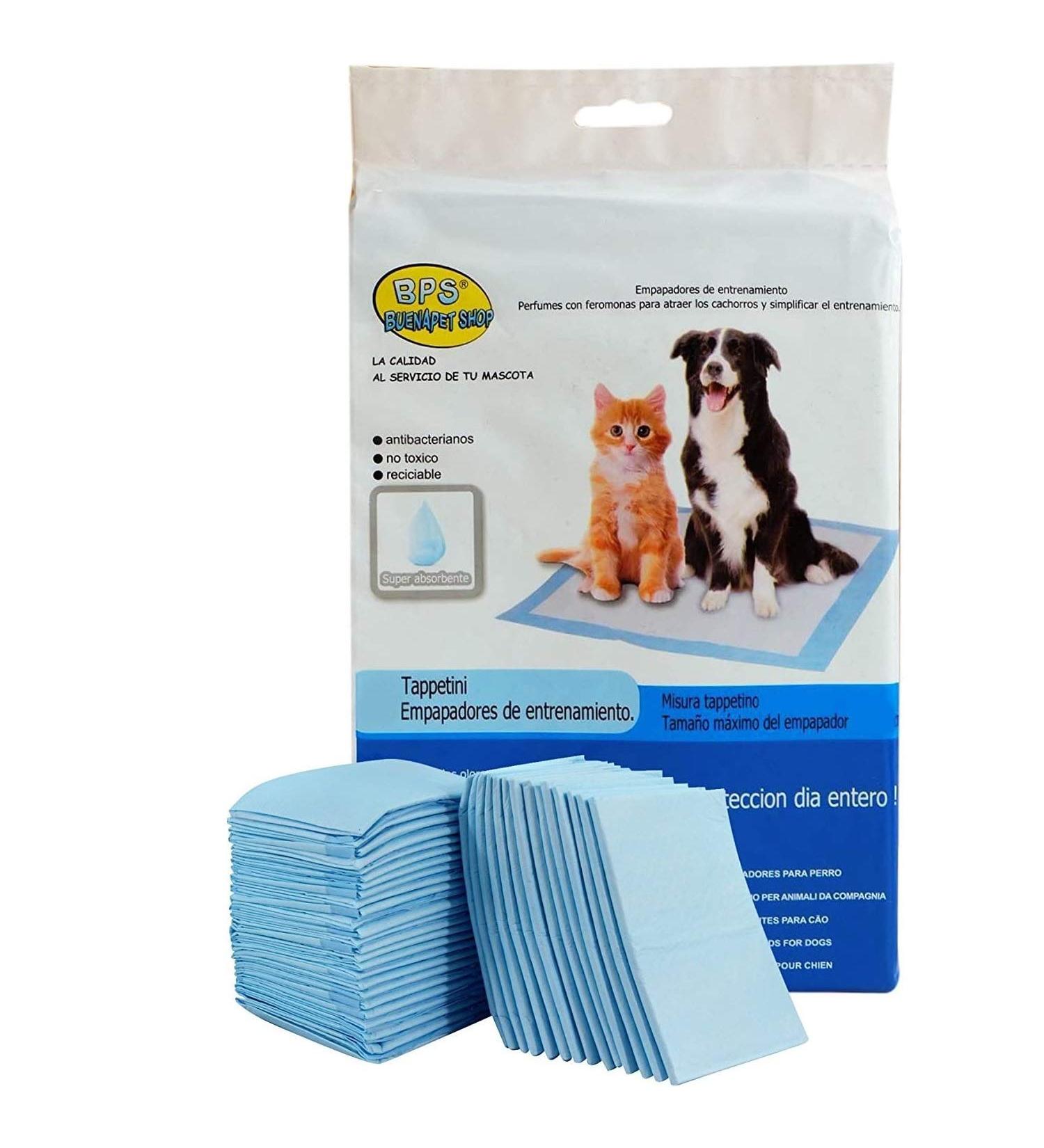 BPS BPS-2166 BPS-2170 Training Documents for Dogs & Cats - Pheromone-Infused Puppy Training Pack of 20 (60x90 cm) - International Shipping Available - Buy Online on GoSupps.com