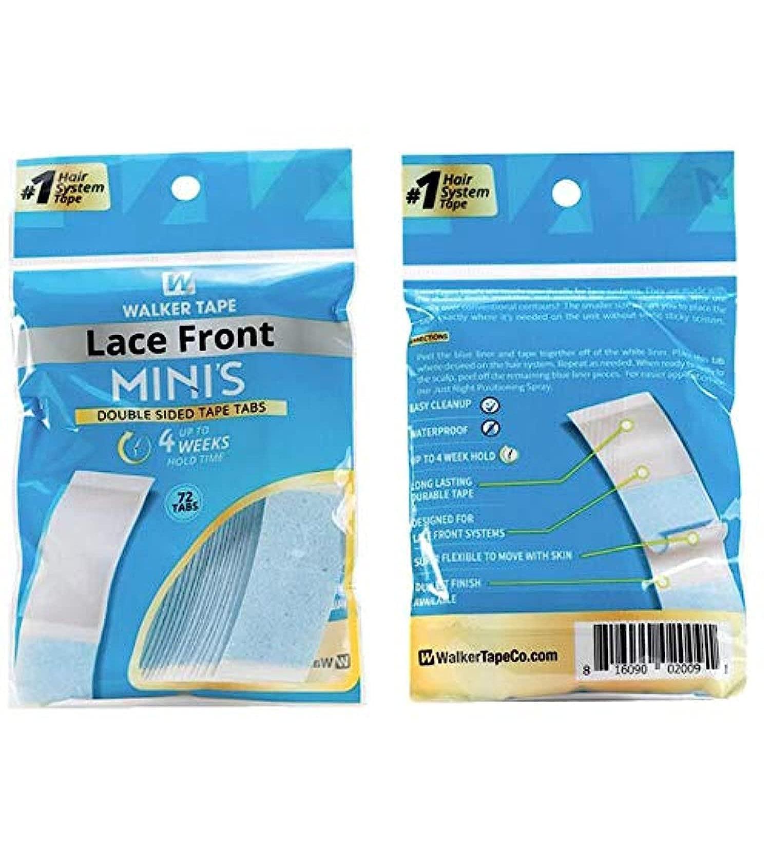 Lace Front Support Walker Double Bands - 72pcs Hair System Replacement Stickers for Men | Proxic Hair Extensions & Toupet Contour - Buy Online on GoSupps.com