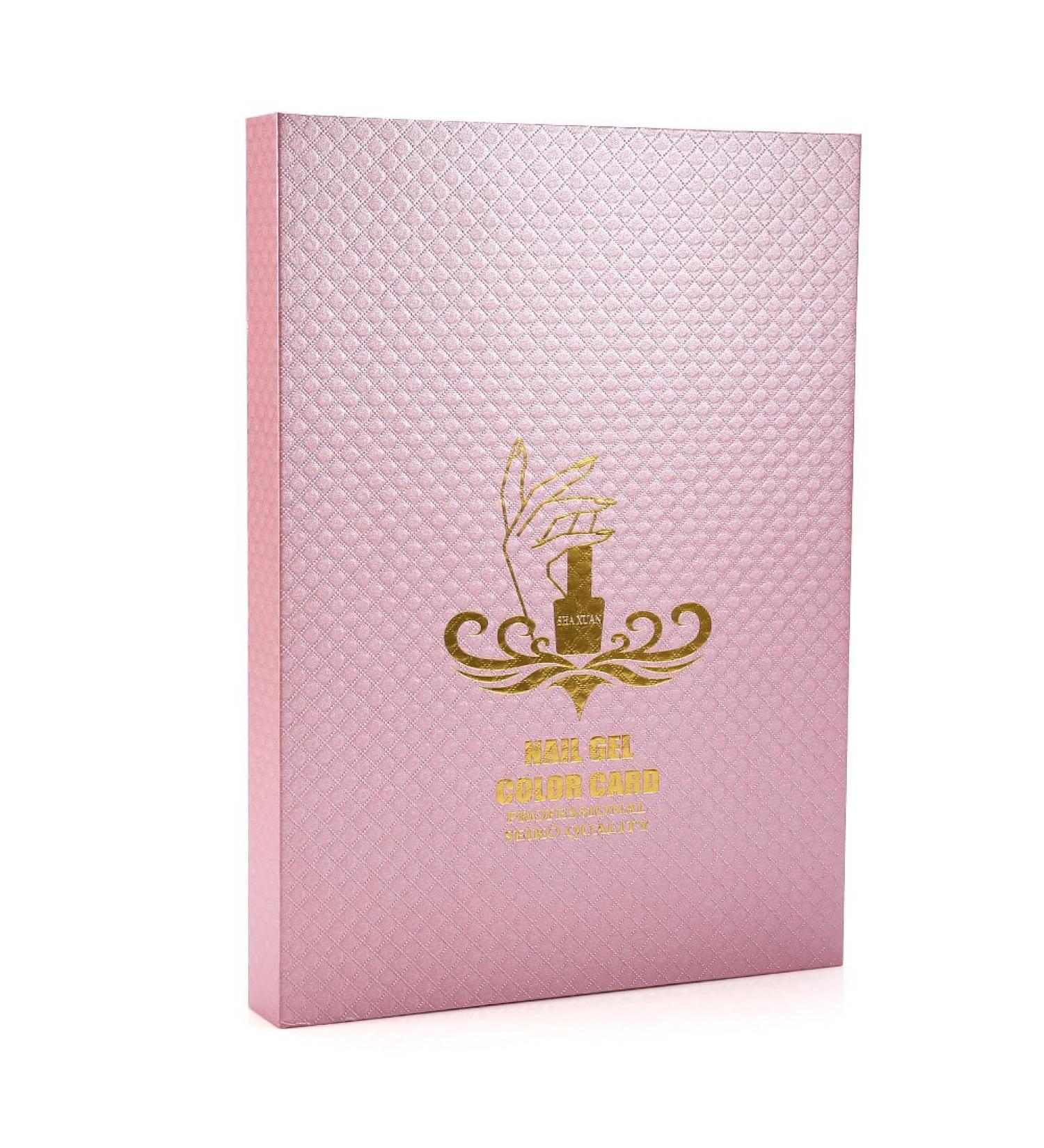 Nail Color Card Viewing Book | 216 Nail Polish Palette & Display Folder | Nail Art Accessories & Presentation Board - Buy Online on GoSupps.com