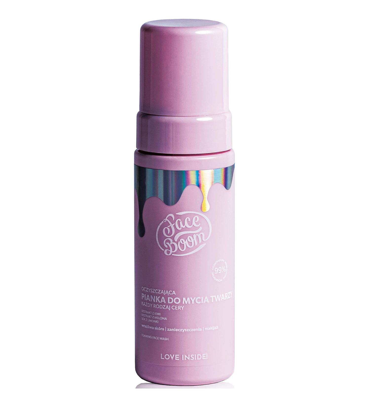 Body Boom Faceboom - Foaming Face Wash Easy And Quick Make-Up Removal In A Pleasant Delicate Form Cleansing And Refreshing Effect - Faceboom Foaming Face Wash - 150 ml - Buy Online on GoSupps.com