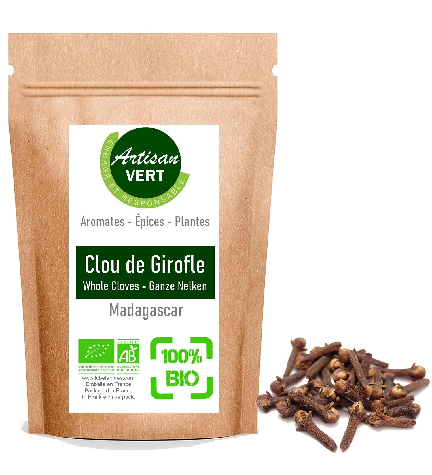 Whole Cloves - Artisan du Vert (50g) 100% Natural - Buy Online on GoSupps.com