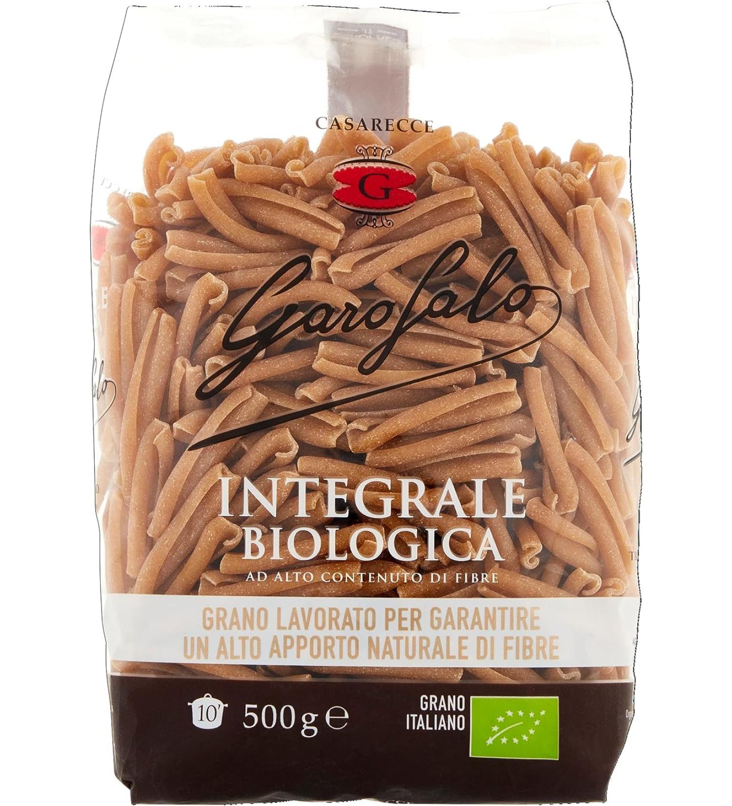 Wholemeal Pasta Garofalo Casarecce 500g Gragnano IGP - Buy Online on GoSupps.com