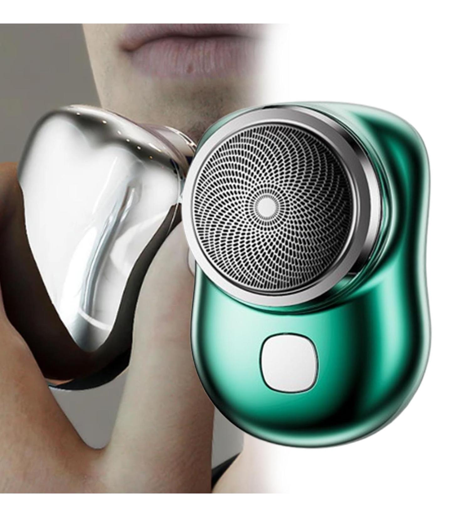 Peachloft Shaver Peachloft Razor Peachloft USB Mini Shaver Peachloft Electric Shaver Pocket Size Waterproof Razor Washable Portable Pocket Electric Face Razor for Men (Green) - Buy Online on GoSupps.com
