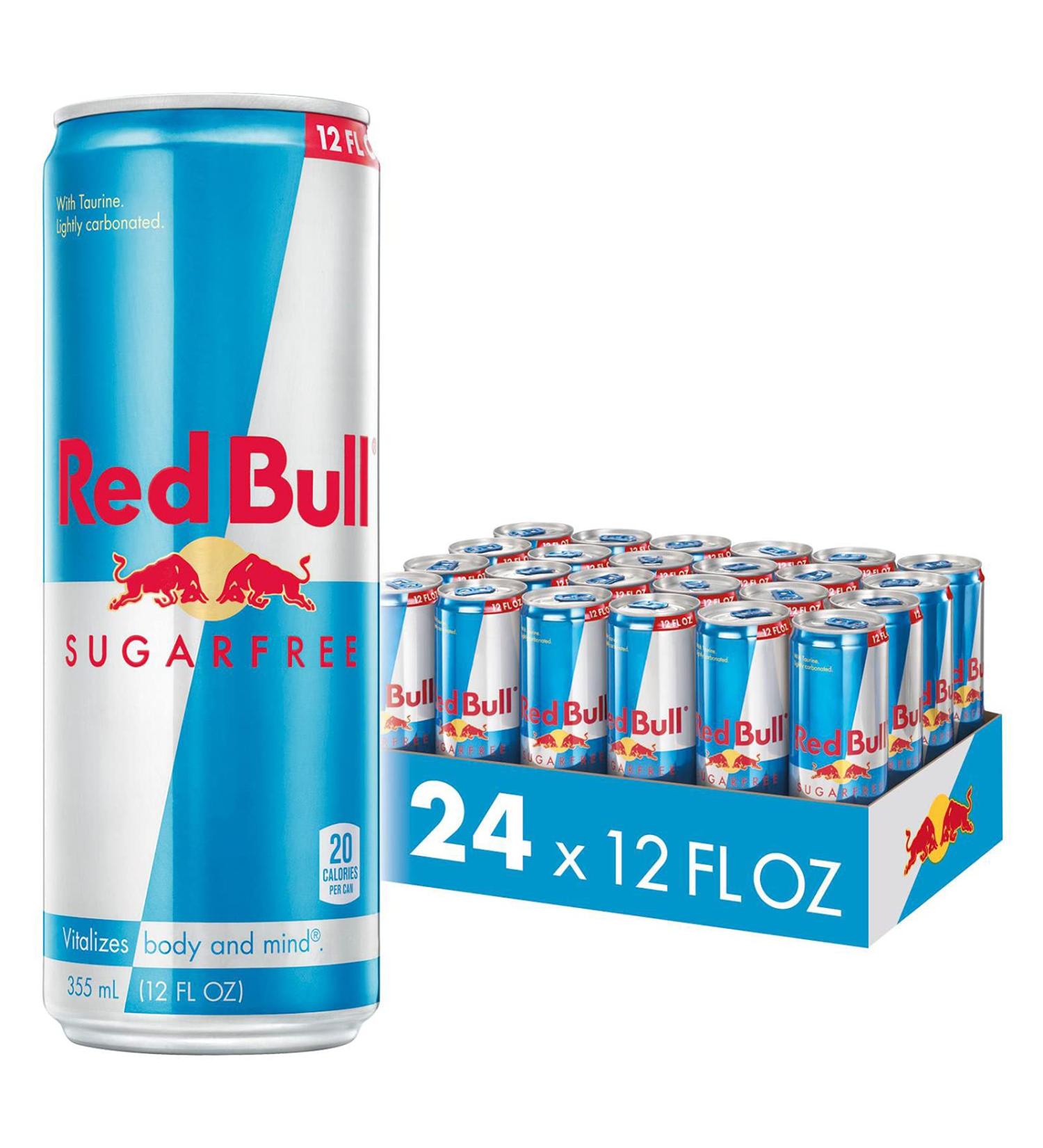 Red Bull Sugar Free Energy Drink 12 Fl Oz (24 Pack) - Pack of 24 | Buy Online - Buy Online on GoSupps.com
