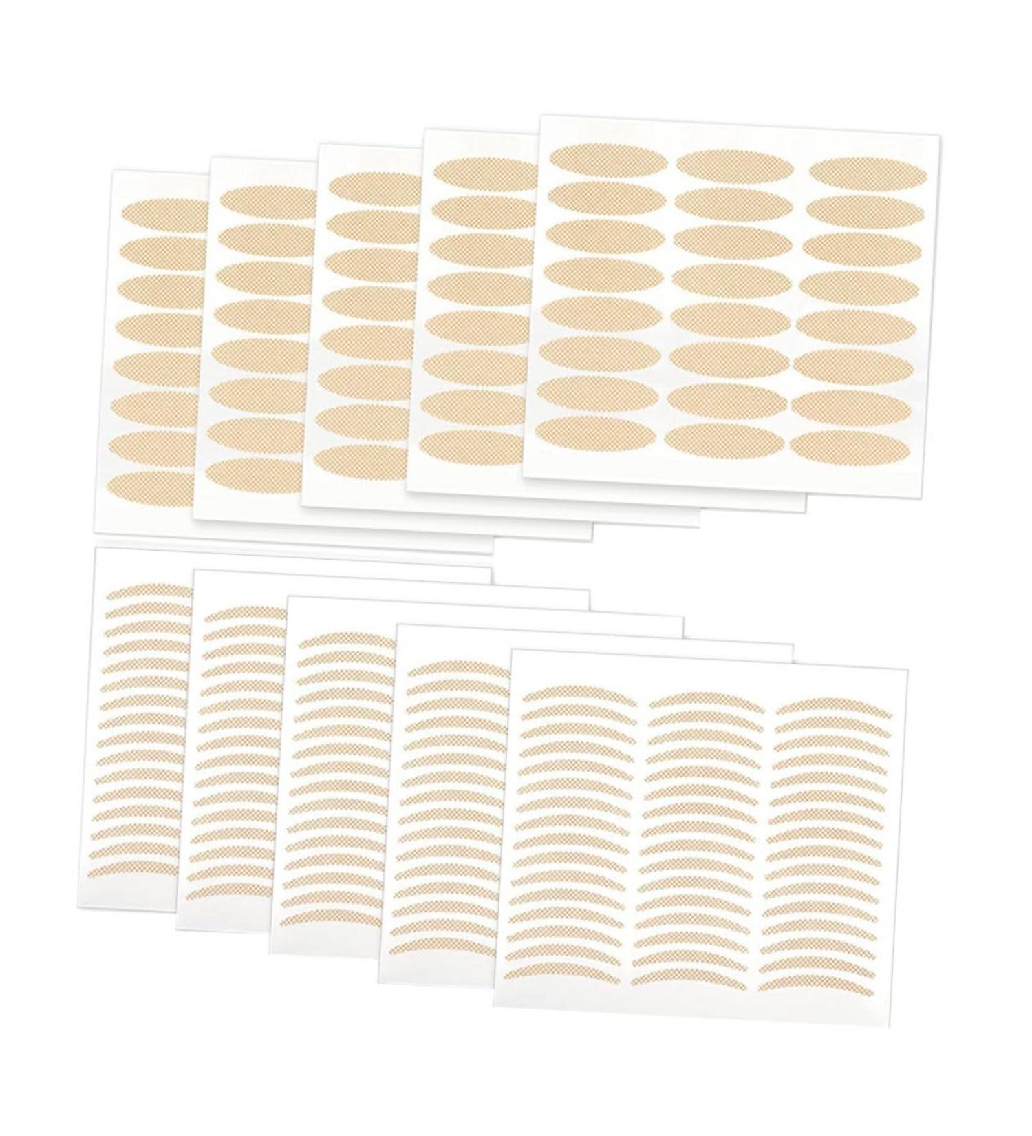 Didiseaon 40 Sheets Lace Double Eyelid Sticker Natural Eyelid Tape Girls Double Eyelid Tapes Second Generation - Buy Online on GoSupps.com