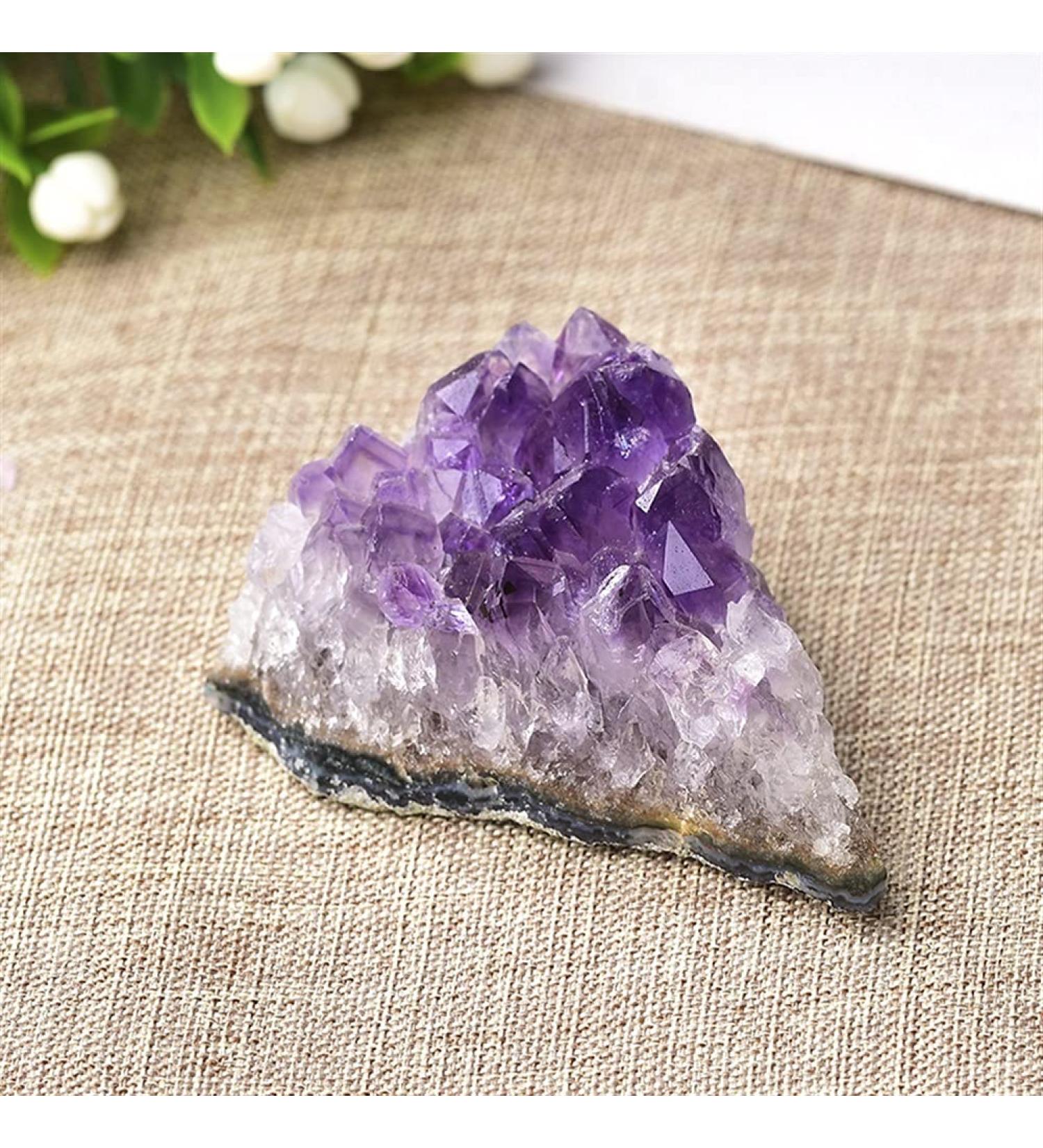 1PC Natural Amethyst Cluster Quartz CrystalStones Reiki Stones Crystal Point Specimen Home Decoration Raw Crystals for Crystal Cluster (Color : Amethyst Size : 4PCS) 4PCS Amethyst - Buy Online on GoSupps.com