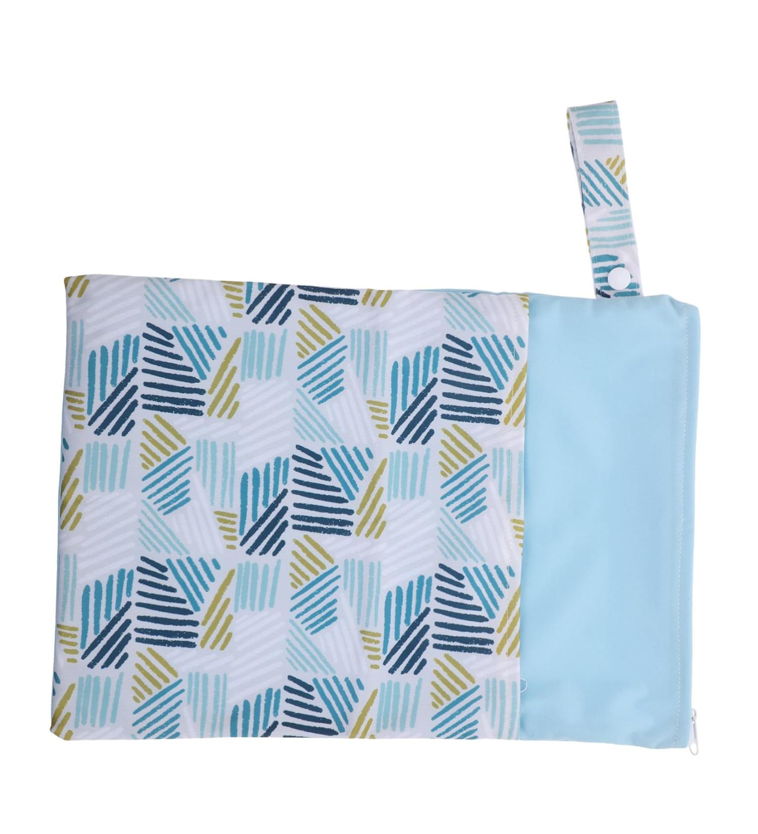 ABOOFAN Mini Money Exchange Wallet - Napkin Storage Bag for Girls Make-up Set - Baby Diaper Bag & Coin Exchange 30x25x1cm - Blue - Buy Online on GoSupps.com