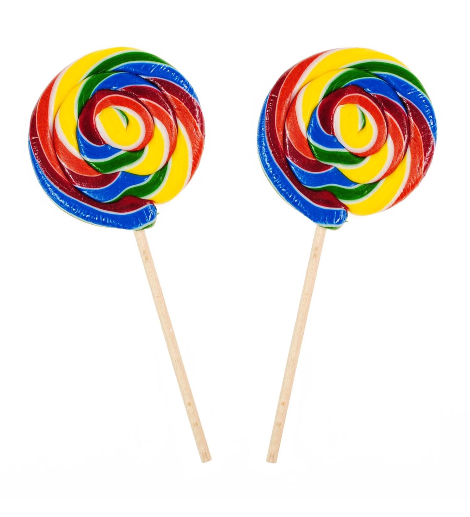 Handmade Round Fruit Flavored Lollipops Set of 8 Mixed Fruits (25g) | International Shipping Available - Buy Online on GoSupps.com