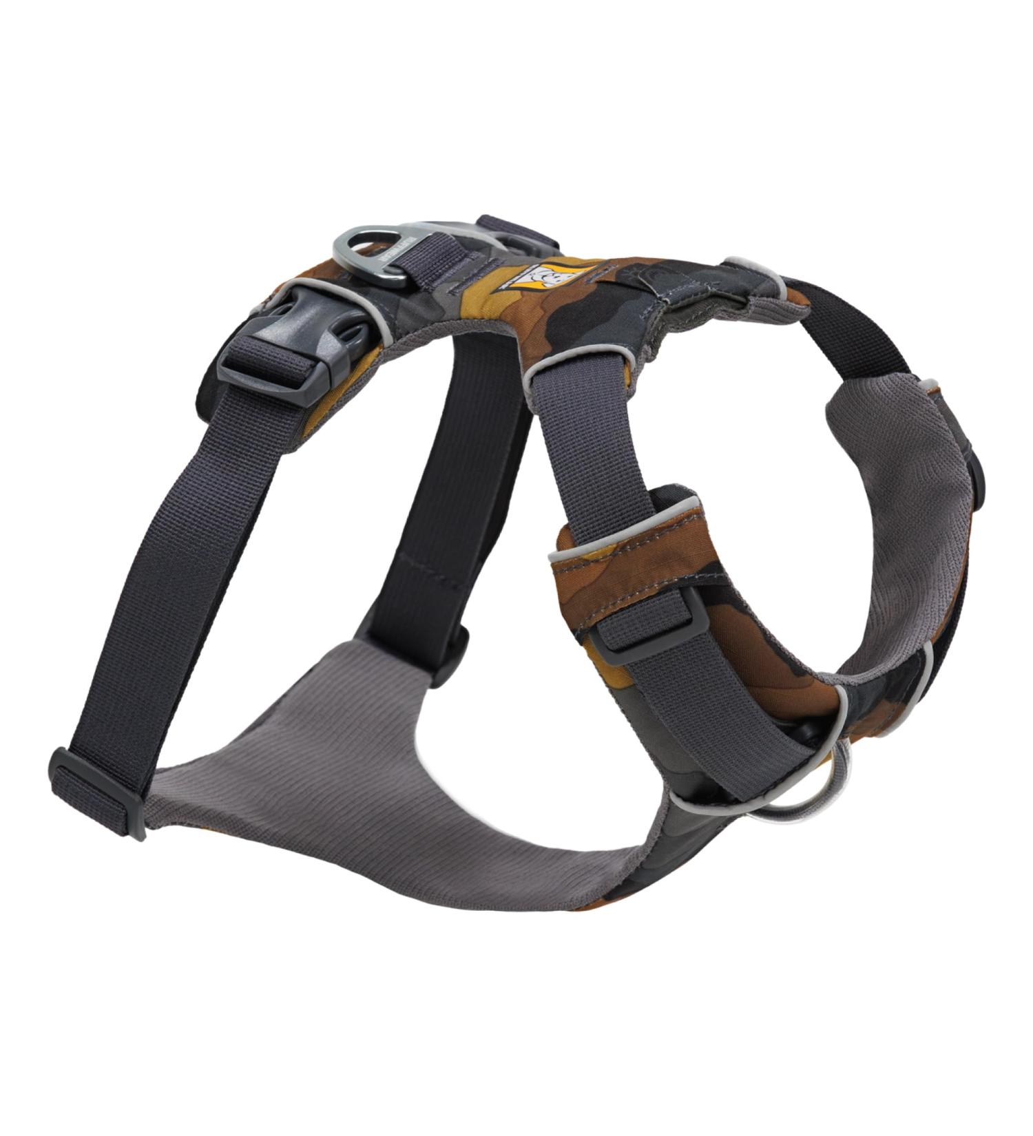 Luffwear Front Range Dog Harness | Reflective Adjustable Padded | Ideal for Walks & Dog Races | Moonlight Mountains L/XL - Buy Online on GoSupps.com