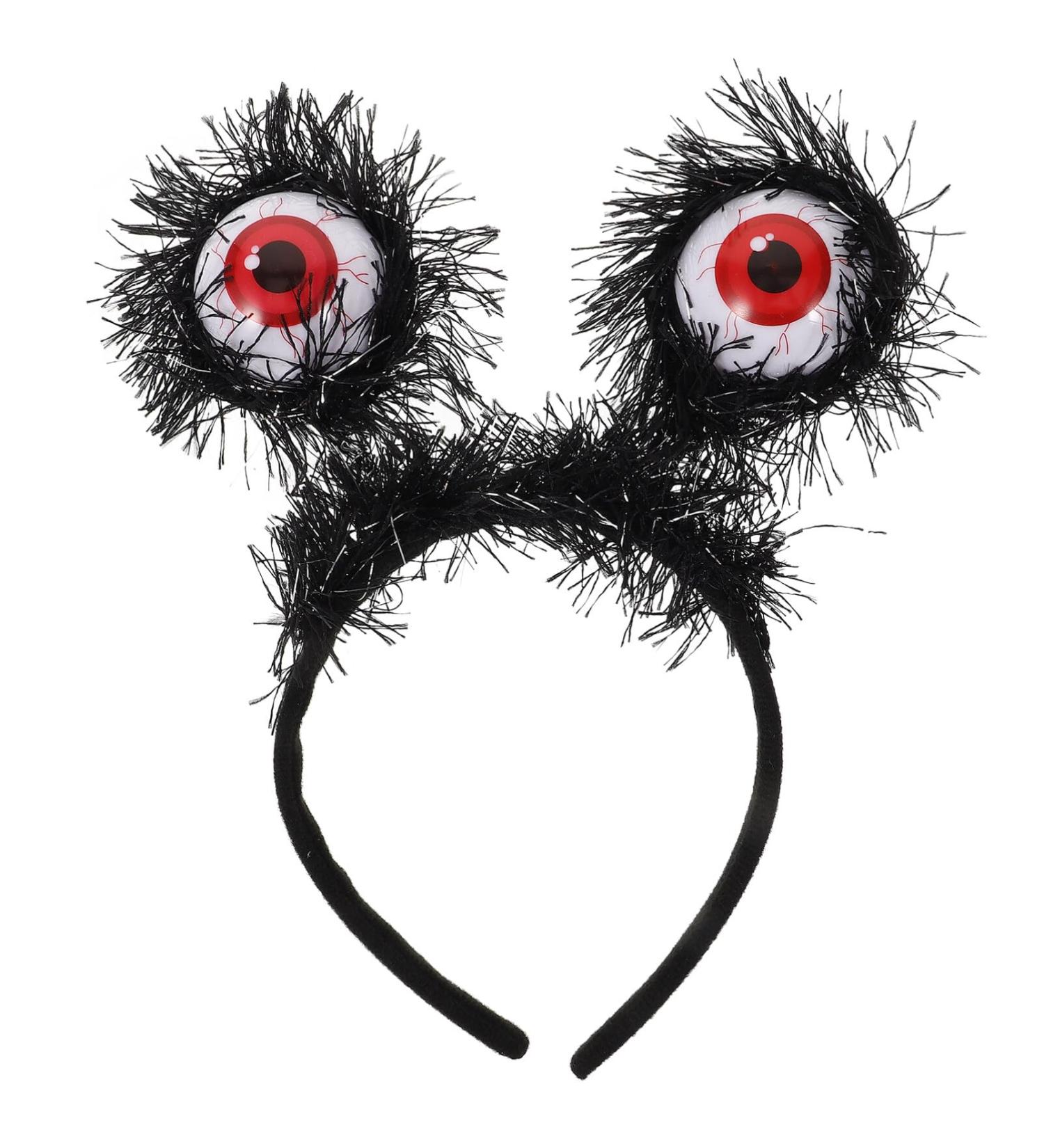LIFKOME Eyeball Headbands Alien Eyes Headbands Party Costume Hair Hoop Funny Eyeballs Hairband Hair Accessories Christmas Halloween Party Favors Black - Buy Online on GoSupps.com