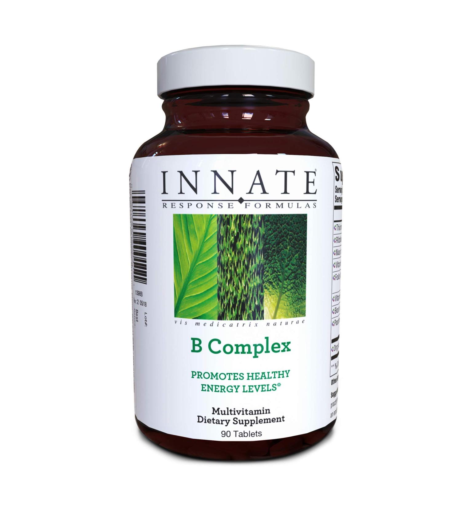 Buy Innate Response Formulas B Complex - 90 Tablets for Energy & Wellness - Buy Online on GoSupps.com