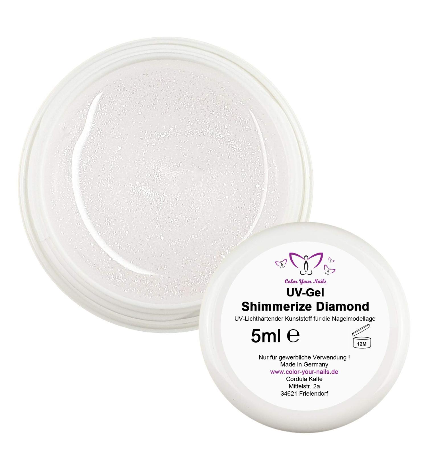 Buy 5ml Finish Shimmerize Diamond Ultra - Sparkling Gel Made in Germany | International Shipping Available - Buy Online on GoSupps.com