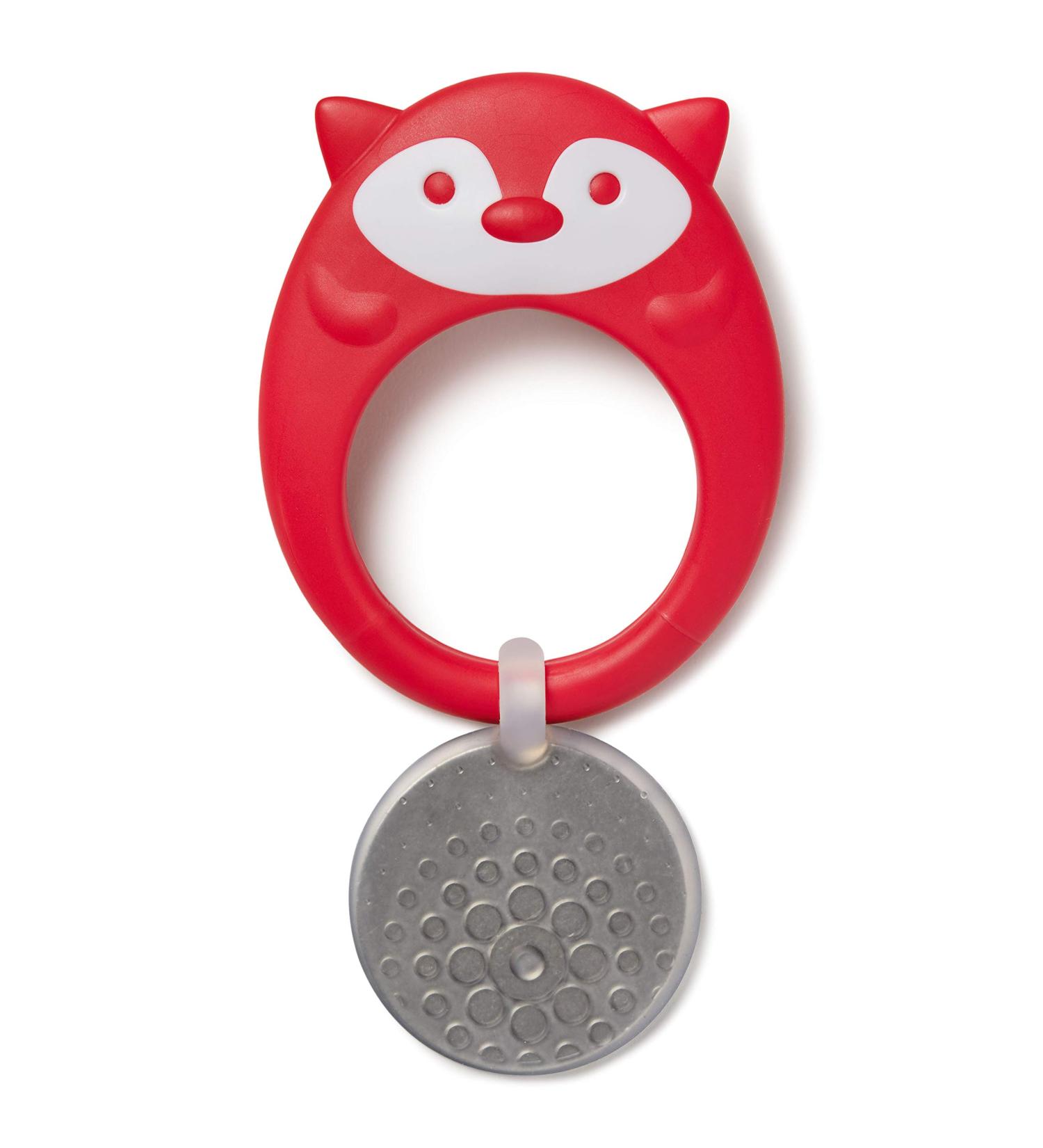 Skip Hop Explore & More Cool Soothing Teether - Fox Teething Ring for Cooling & Comfort - Buy Online on GoSupps.com