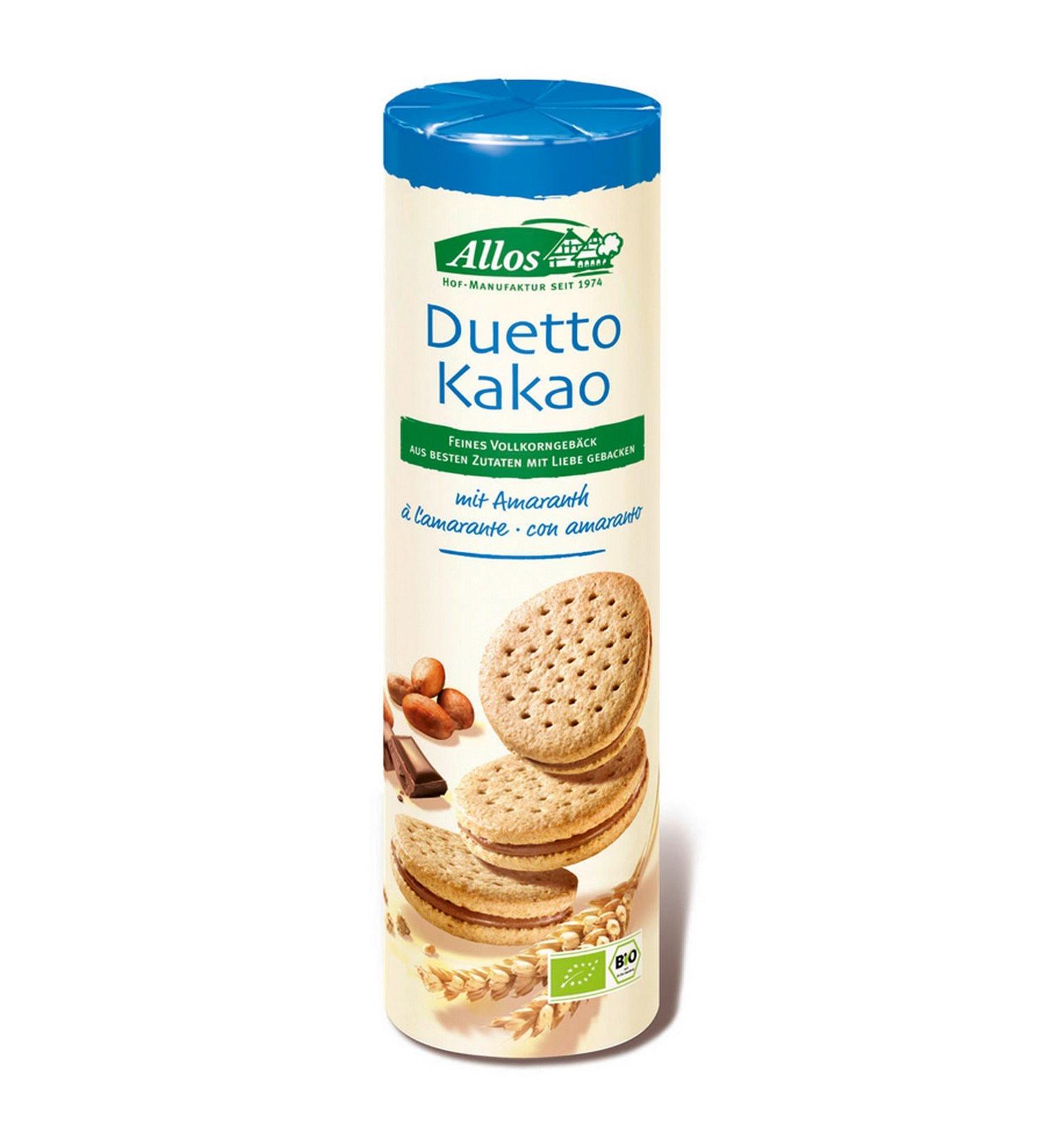 Allos Duetto 330g Organic Double Biscuit