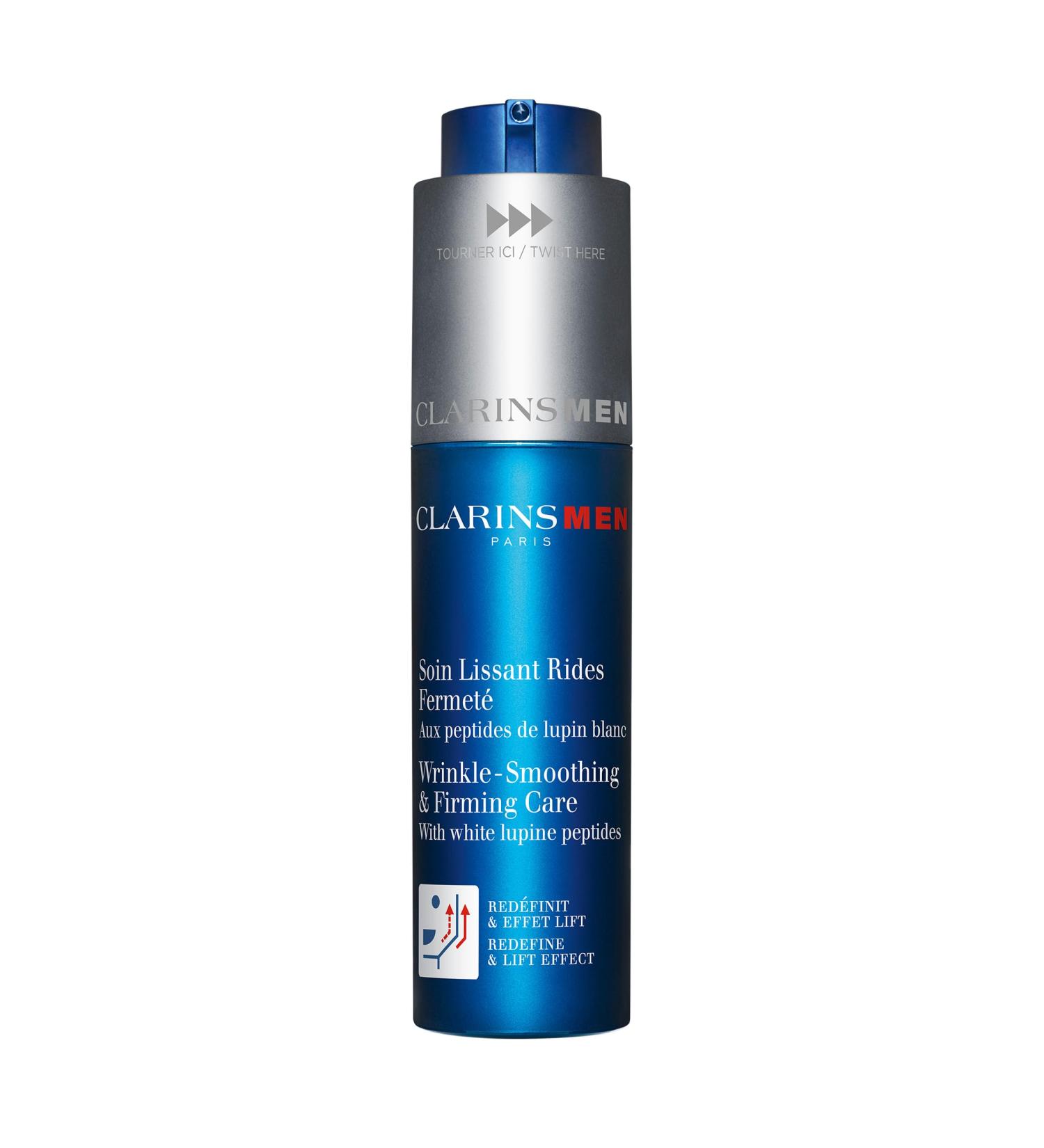 CLARINSMEN NEW Wrinkle Smoothing and Firming Anti Aging Face Moisturizer | Mens Face Moisturizer | Visibly Lifts Firms Smoothes Skin and Refines Pores | All Skin Types | 1.7 Ounces - Buy Online on GoSupps.com