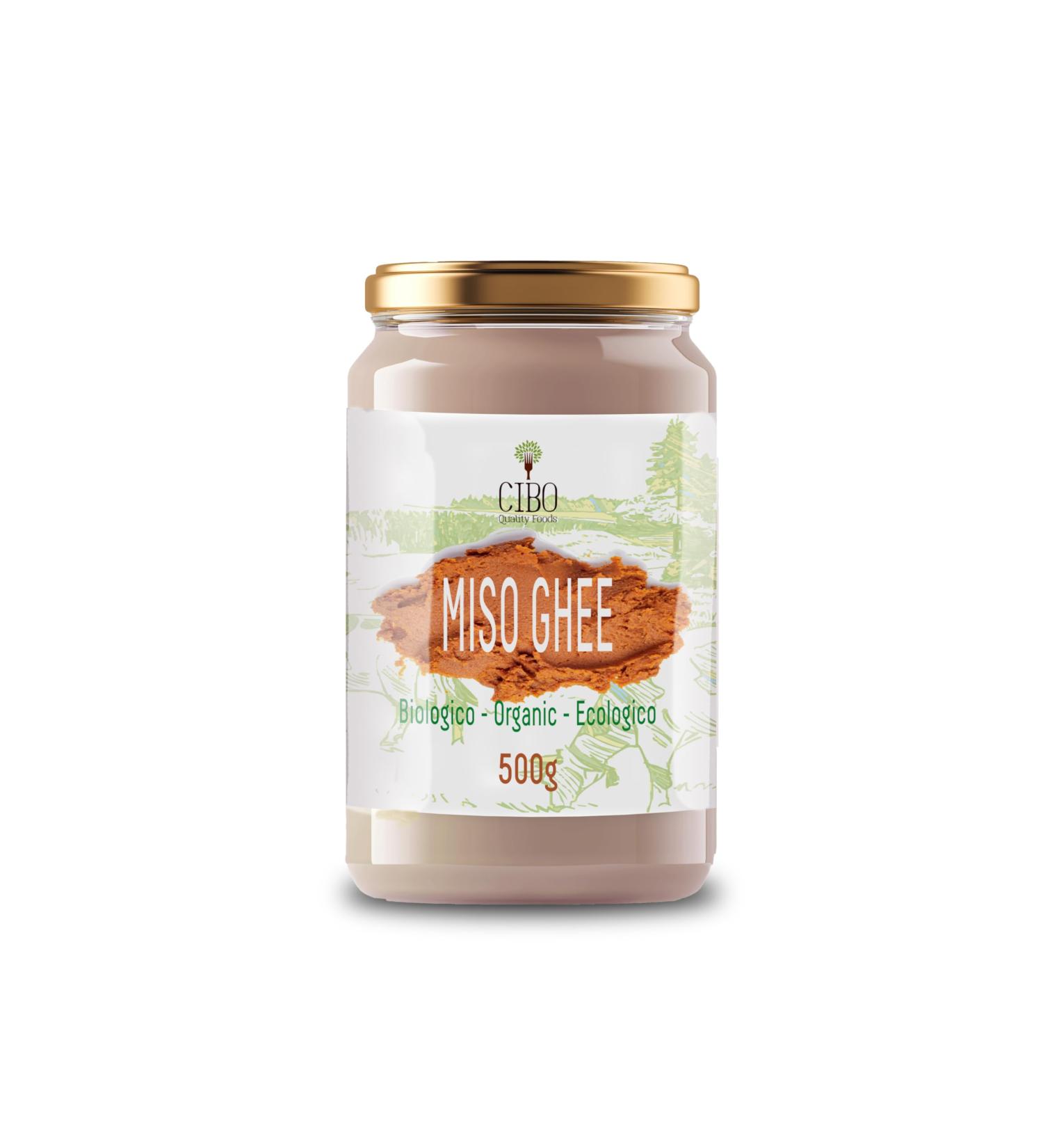 Cibo Ghee au Miso Bio 500g Beurre Clarifi Italien et P te de Miso Japonaise Go t Umami Intense Sans Lactose Keto & Paleo Id al pour Cuisine Sal e Sauces et Viandes Miso 500gr - Buy Online on GoSupps.com