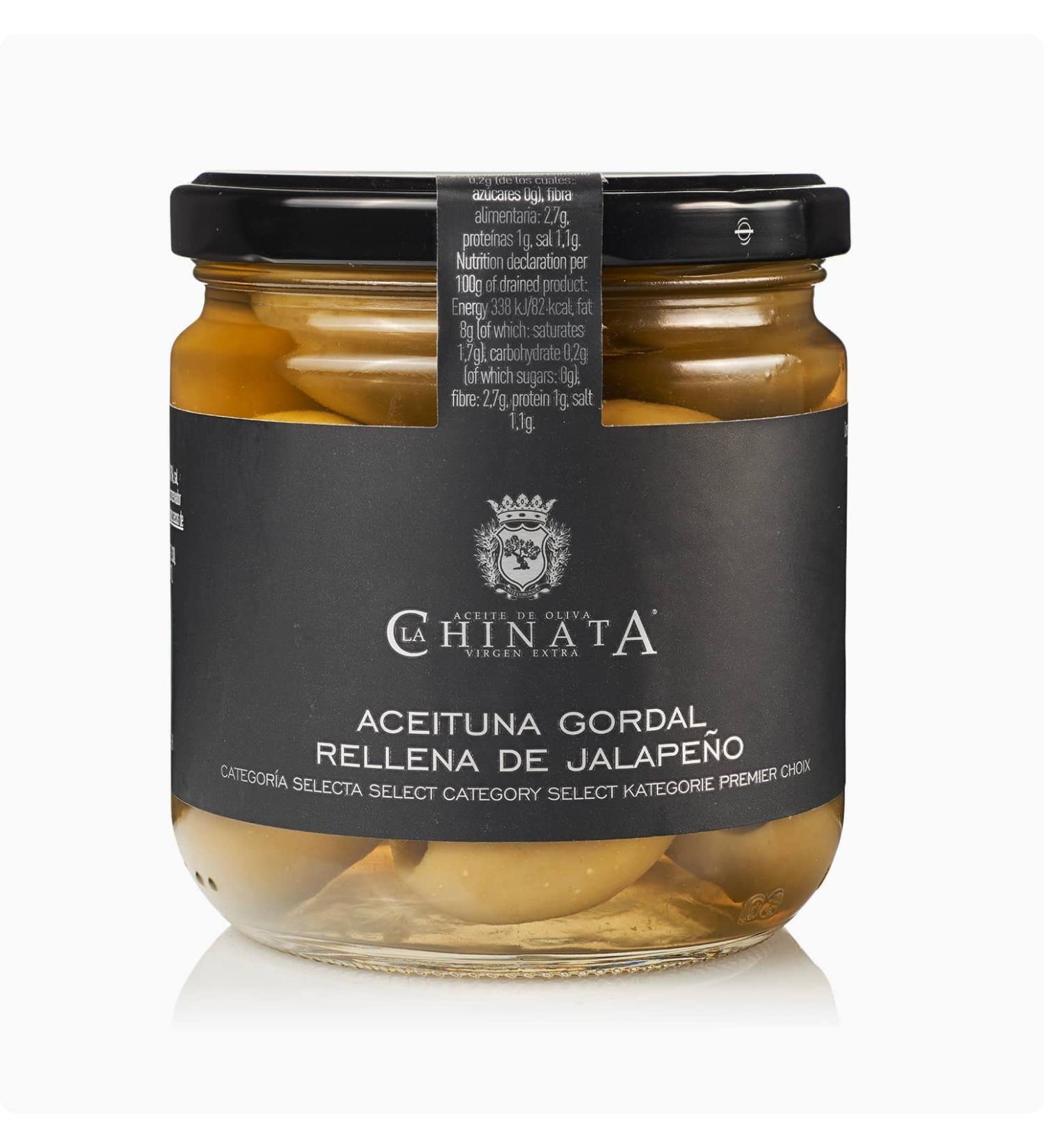 Olive Gordal farcie au Jalape o - La Chinata (340 g) - Buy Online on GoSupps.com