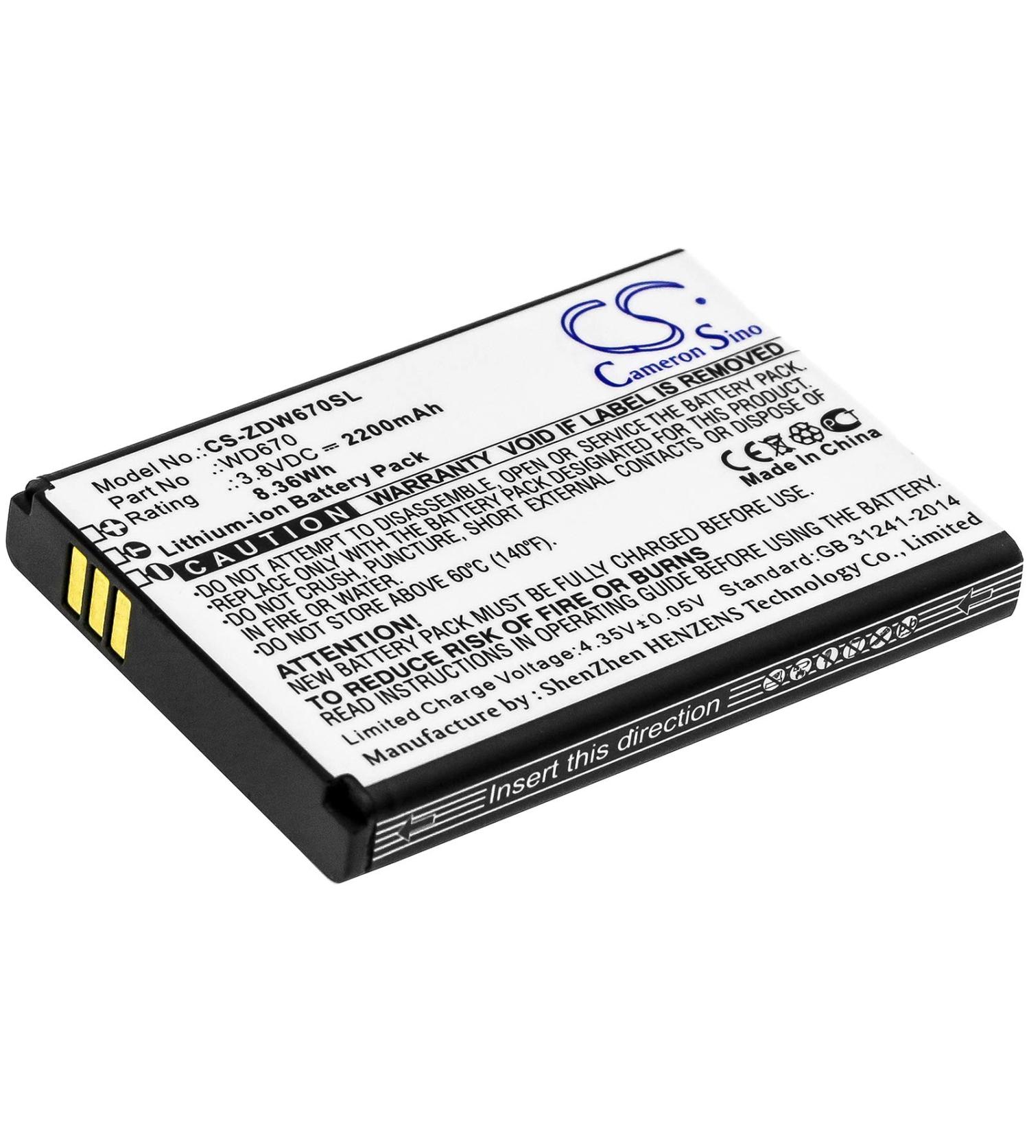 Buy 3.8V WD670 Battery Replacement for MF673 - High-Quality International Shipping - Buy Online on GoSupps.com