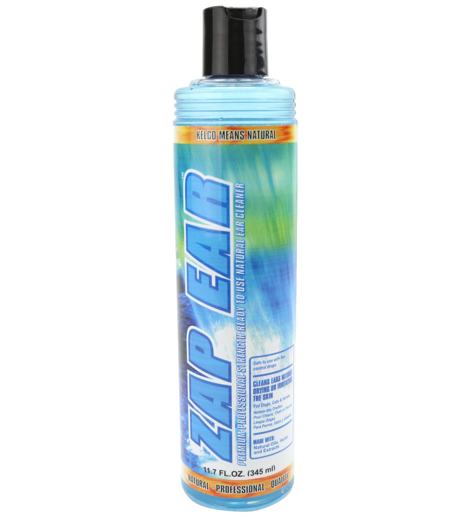 Kelco RTU Zap Ear Cleaner  11.7 fl. oz  Model: KE303312 11 oz. - Buy Online on GoSupps.com