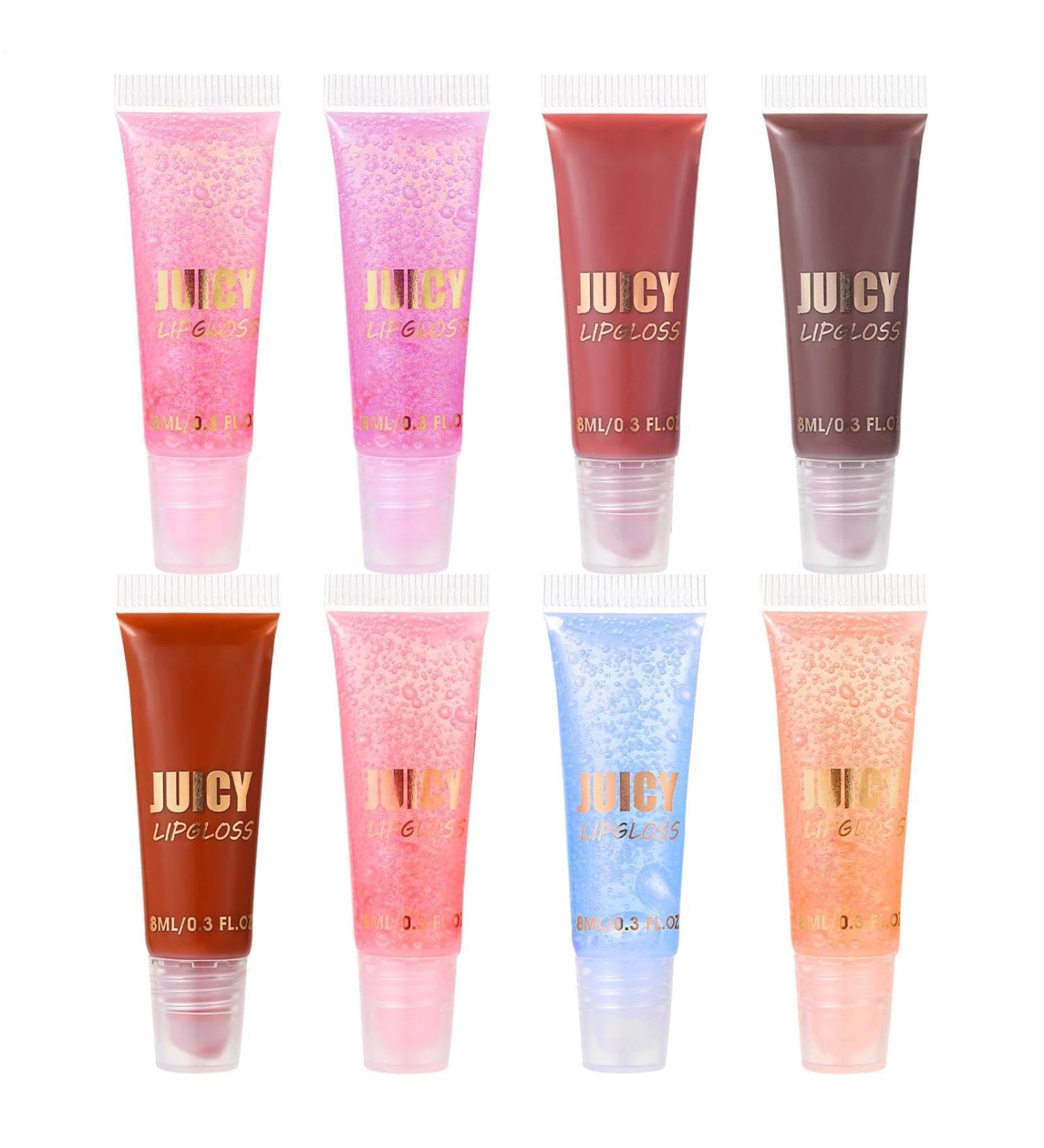  ccuzs Long Lasting Lip Oil Moisturizing Stick Lip Plumping Moisturizing Lip Stick Moisturizing Lip Oil Long Lasting Colorful Lip Gloss 8 Pieces Colorful Cocoa Butter - Buy Online on GoSupps.com