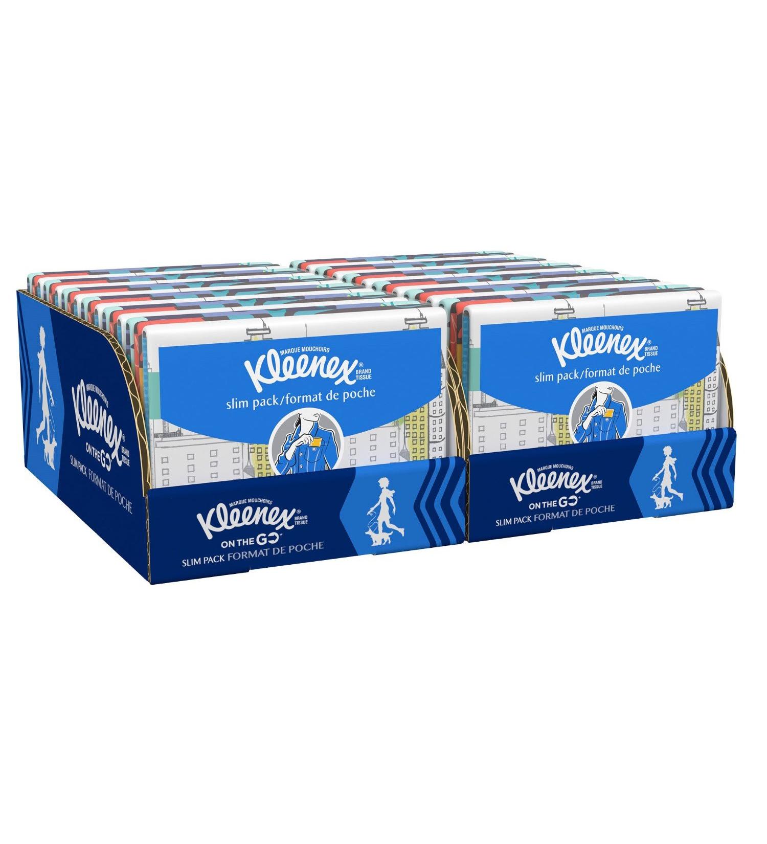 Kleenex Facial Tissue Wallet Pack 10 Count (Pack of 216) - Buy Online on GoSupps.com