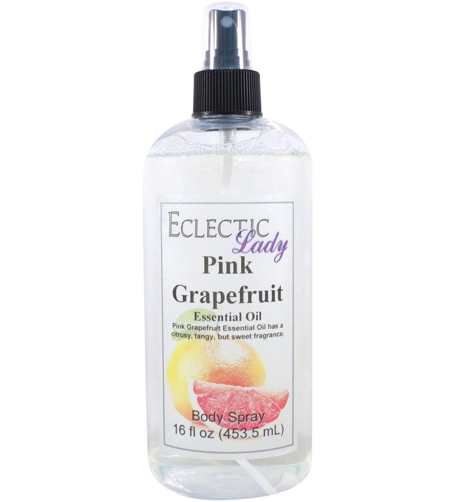 Pink Grapefruit Essential Oil Body Spray 16 ounces Body Mist for Women with Clean Light & Gentle Fragrance Long Lasting Perfume with Comforting Scent for Men & Women Cologne with Soft Subtle 16 Fluid Ounces - Buy Online on GoSupps.com