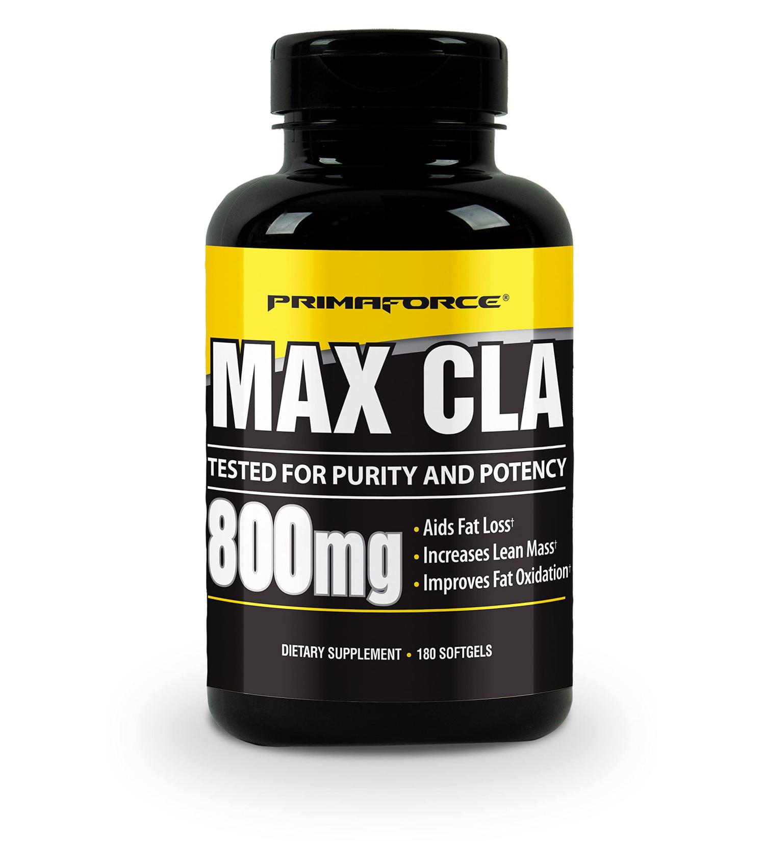 Primaforce Max CLA 180 Softgels - Premium Fat Burner & Weight Loss Supplement - Buy Online on GoSupps.com
