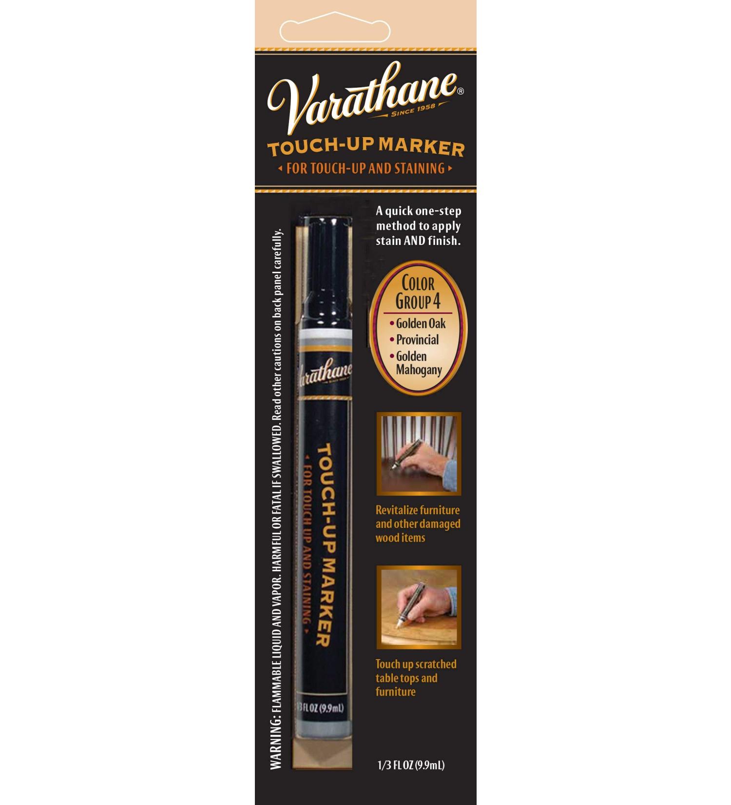 Varathane 215355 Wood Stain Touch-Up Marker For Golden Oak, Provincial, Golden Mahogany - Buy Online on GoSupps.com