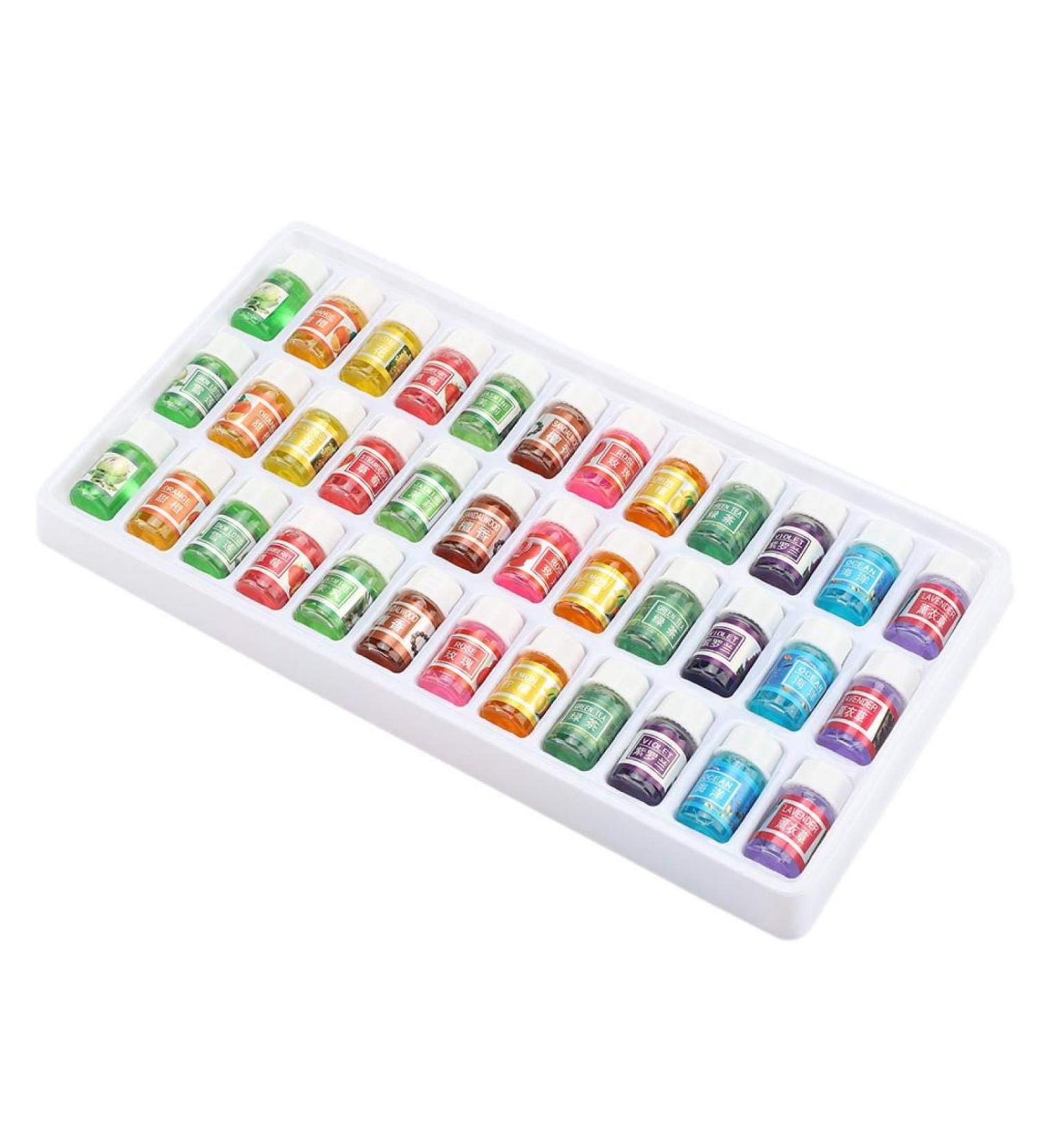 Essential Oils Set 36pcs/Set Eliminate Odors Fragrance Essential Oil Water-Soluble Diffuser for Aromatherapy Humidifier - Buy Online on GoSupps.com