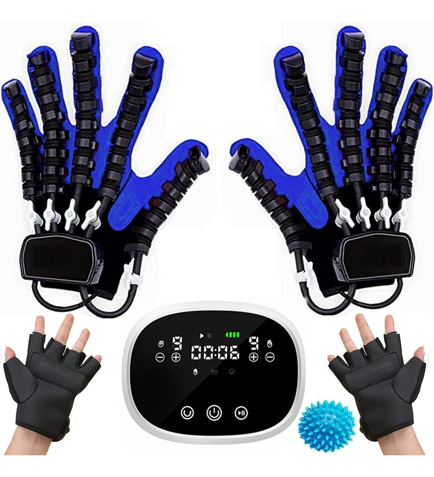 Function Recovery Healing Glove Physical Professional Therapy Rehabilitation Robot Gloves for Hemiplegia Finger for Both Hands Large - Buy Online on GoSupps.com