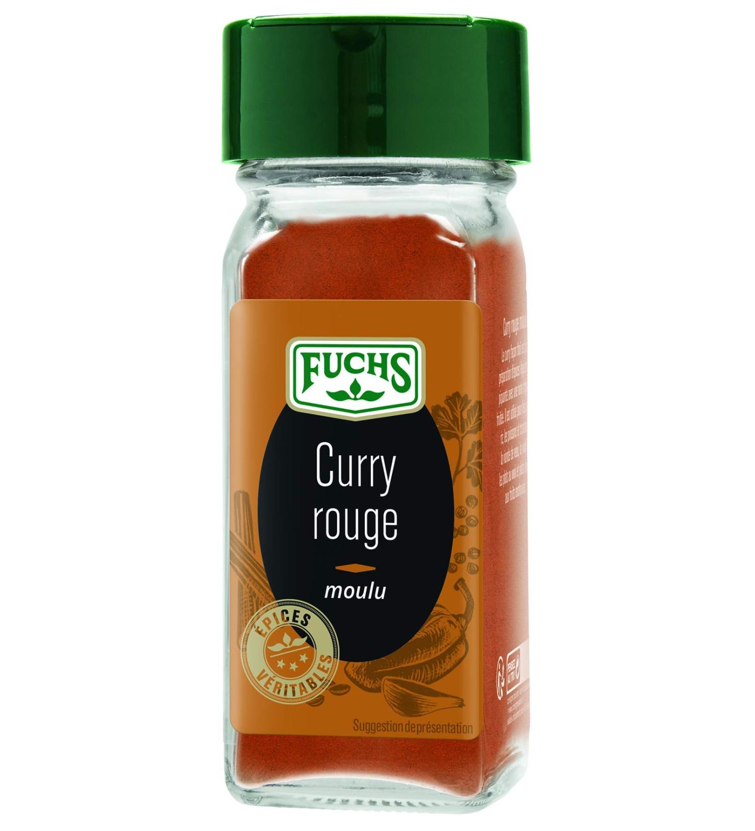 FUCHS Real Spices Ground Red Curry Bottle 38 g - Buy Online on GoSupps.com