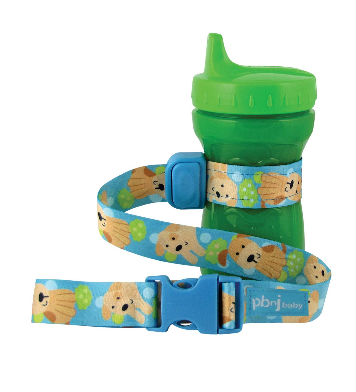 BnJ Baby SippyPal Sippy Cup Strap Holder Leash Tether - 1 Puppy Design - Buy Online on GoSupps.com