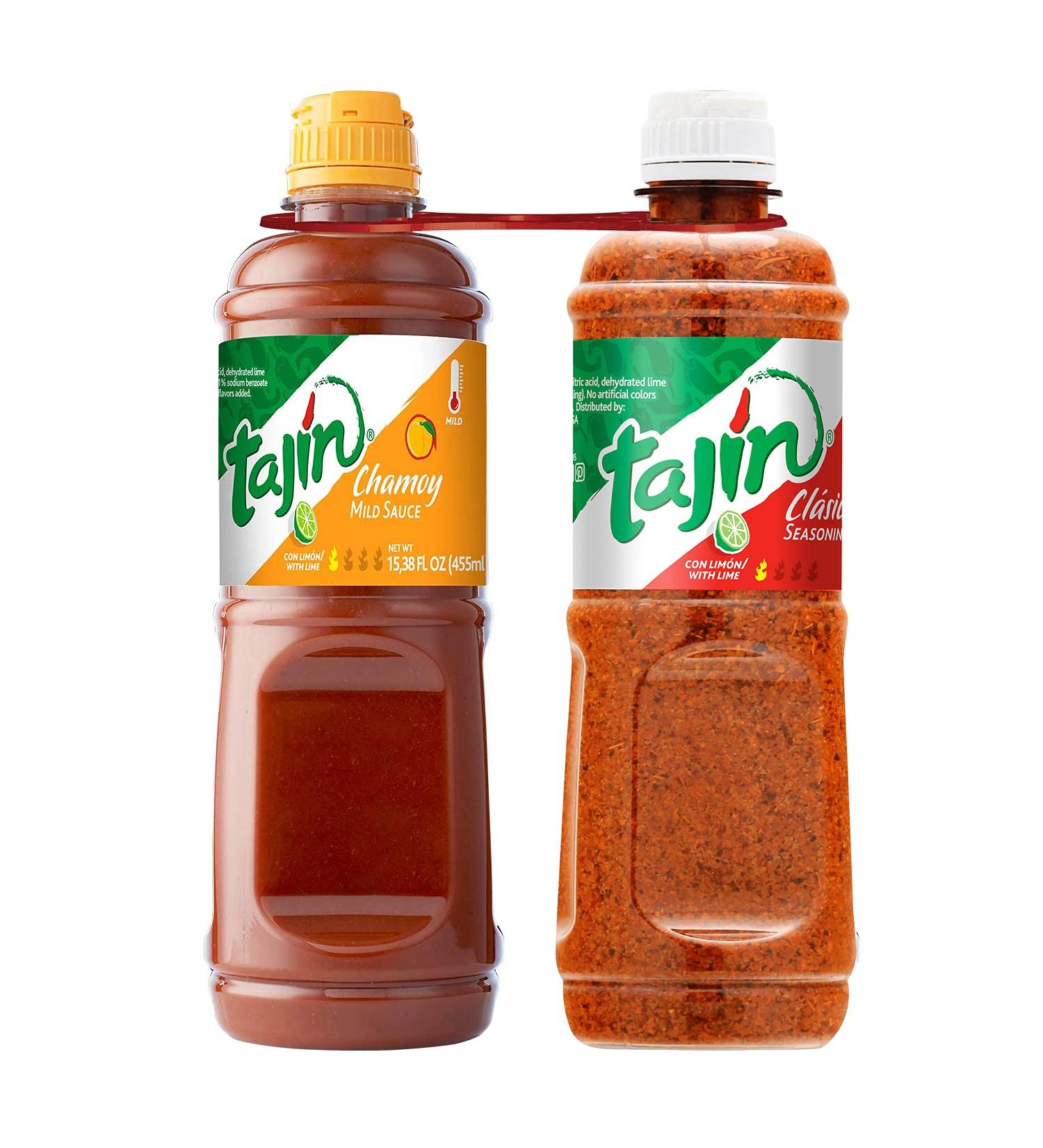 Taj n Cl sico Seasoning 14oz and Fruity Chamoy Sauce 15.38oz Bundle (Pack of 2) - Buy Online on GoSupps.com