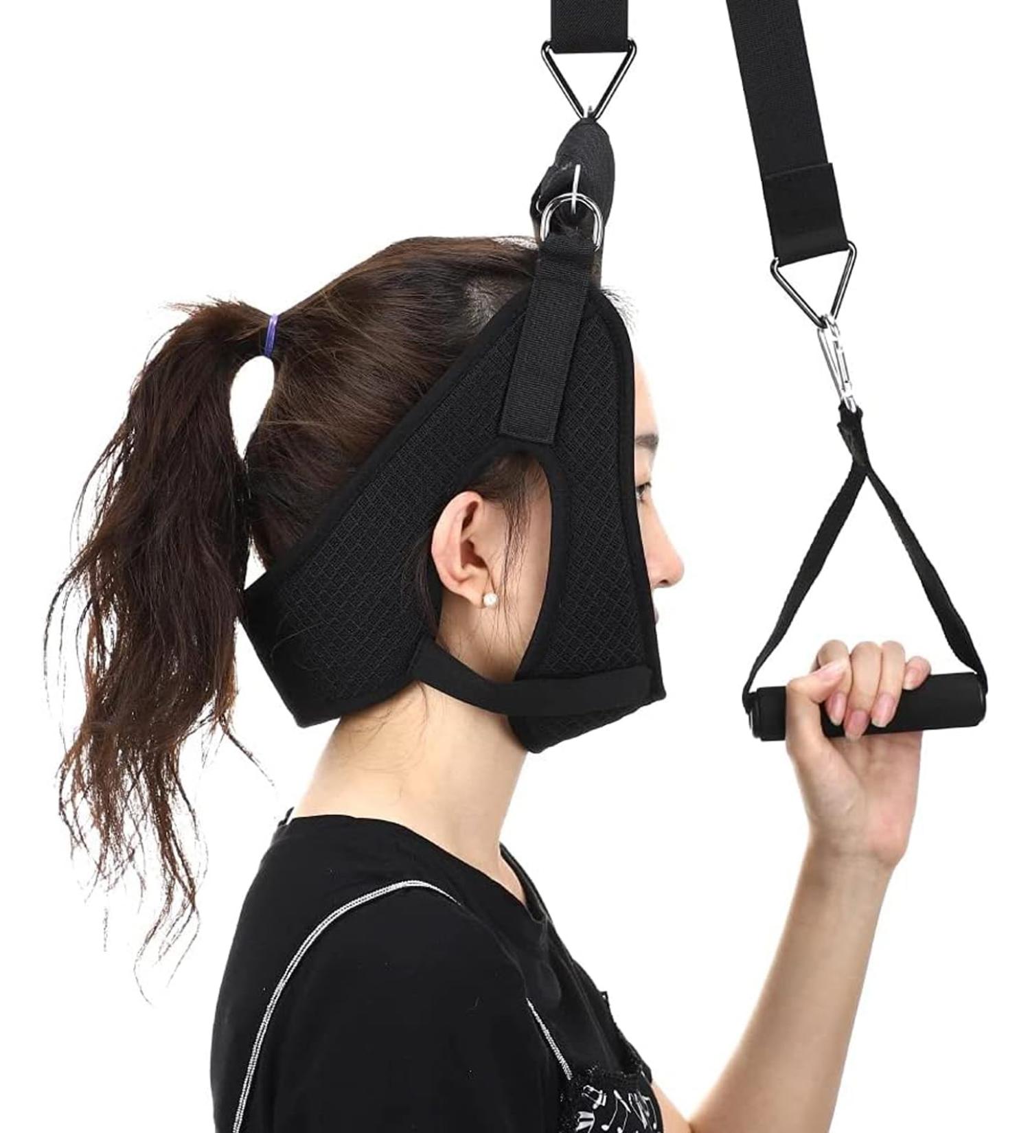 Portable Cusma Neck Traction Device - Home Use Neck Stretcher Hammock for Pain Relief - International Shipping Available - Buy Online on GoSupps.com