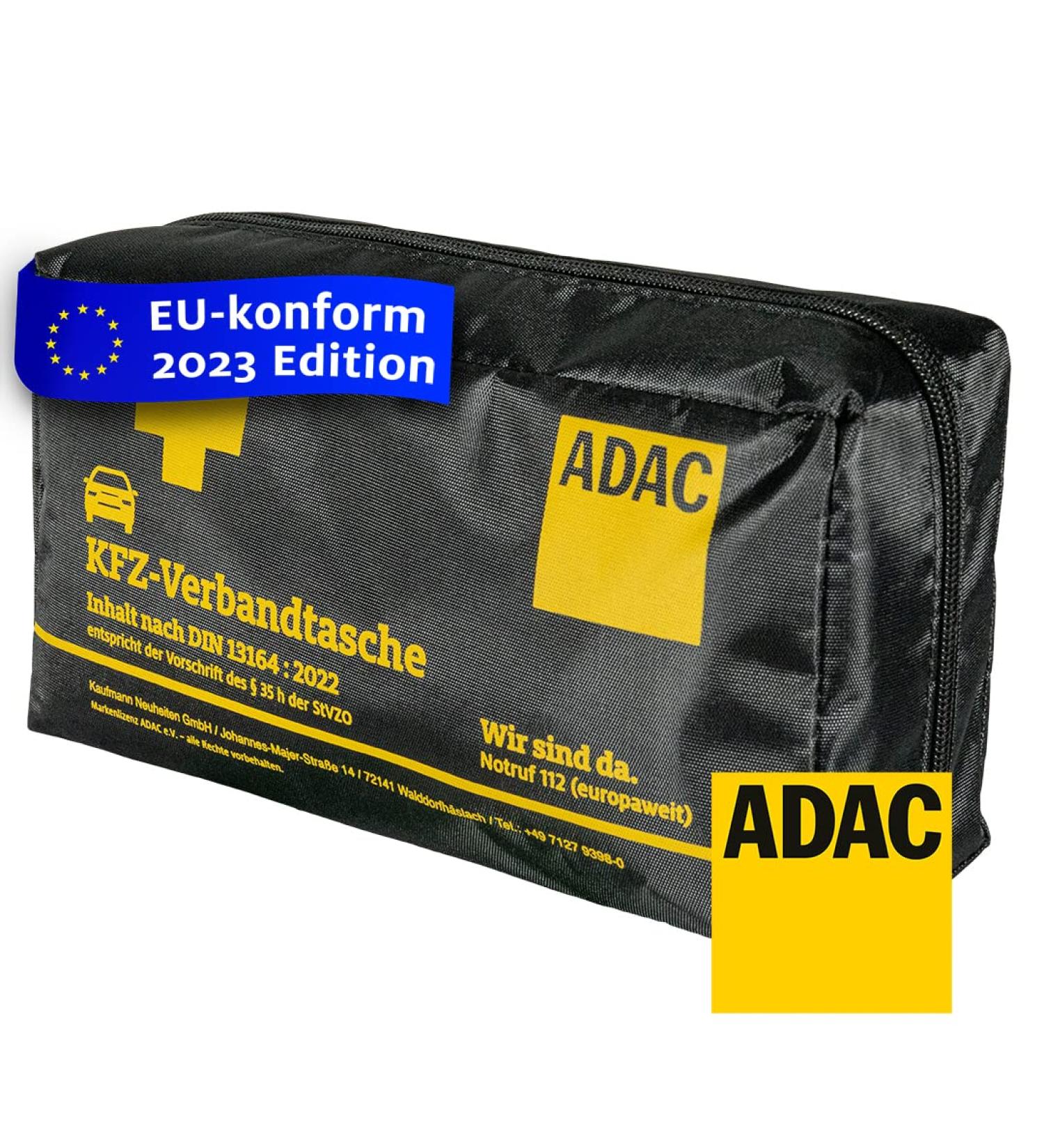 OKCARS 2023 Auto First Aid Set - STVO Compliant Vehicle Bandage Kit DIN 13164 - Compact Car Safety Essentials for Europe - Buy Online on GoSupps.com